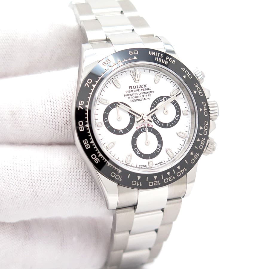 Rolex 116500LN Cosmograph Daytona with White Dial