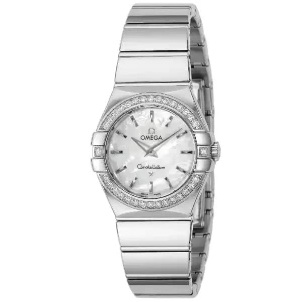 Omega  Constellation White 123.15.27.60.05.002 Woman