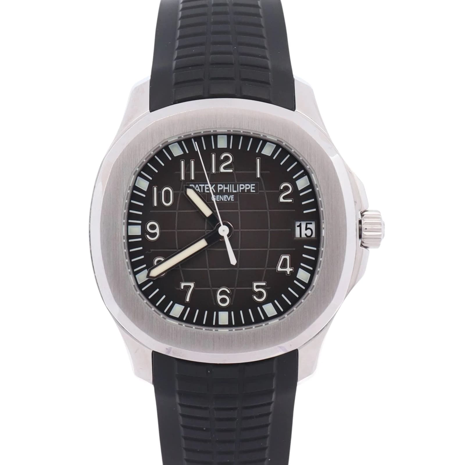 Patek Philippe Aquanaut 40mm Black Dial Watch Ref# 5167A-001