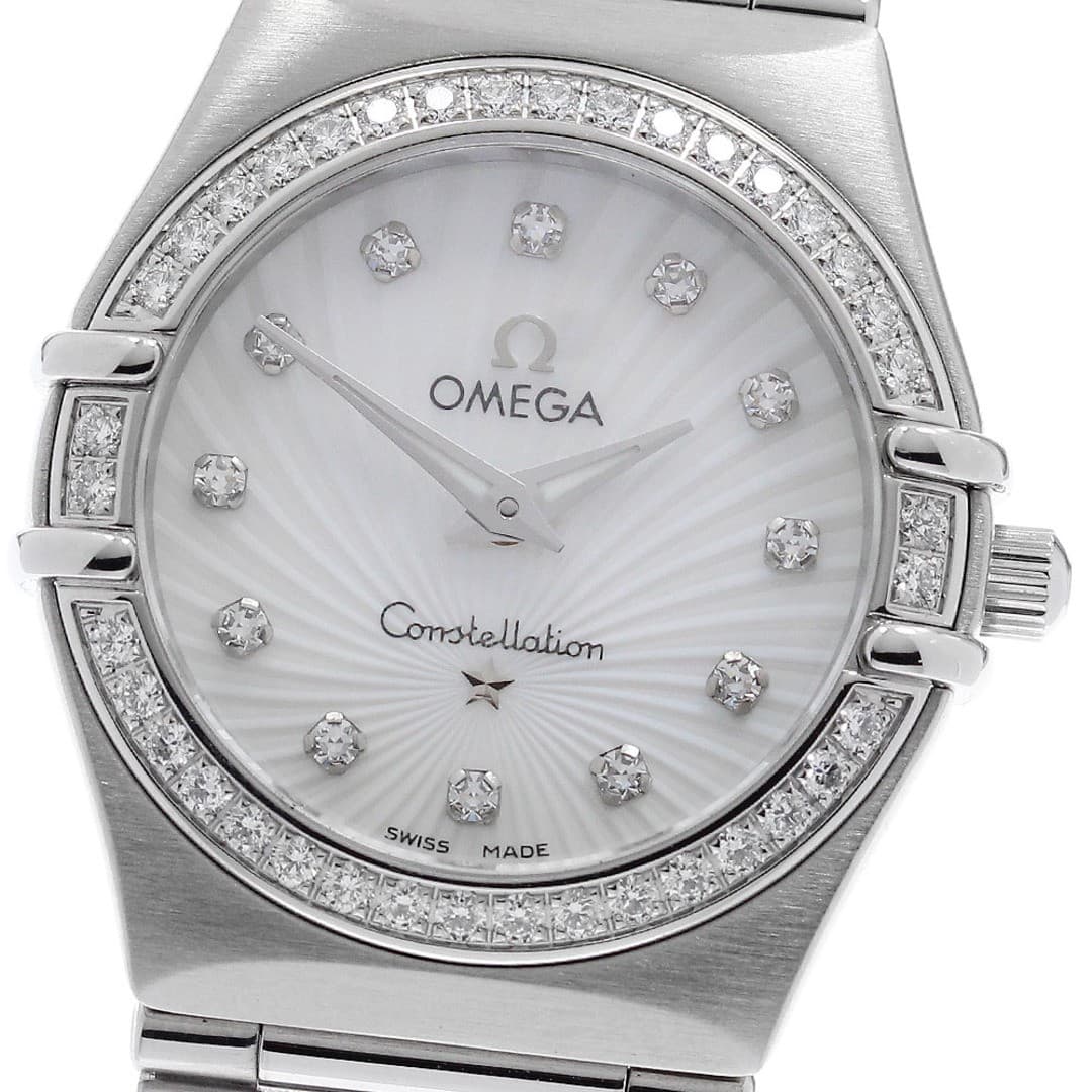 OMEGA 111.15.26.60.55.001 Constellation 12P Diamond Bezel 160th Anniversary