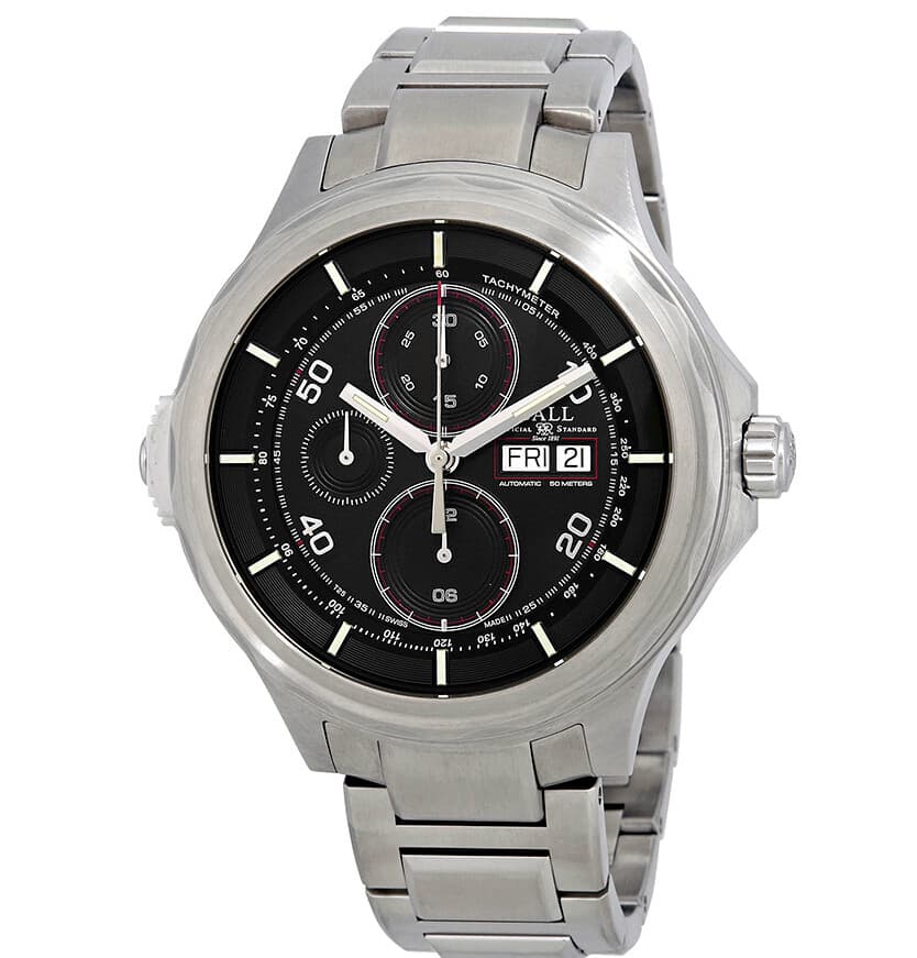 BALL WATCH Engineer Master II CM3888D-S1J-BK Day date Automatic Men's, Brand New