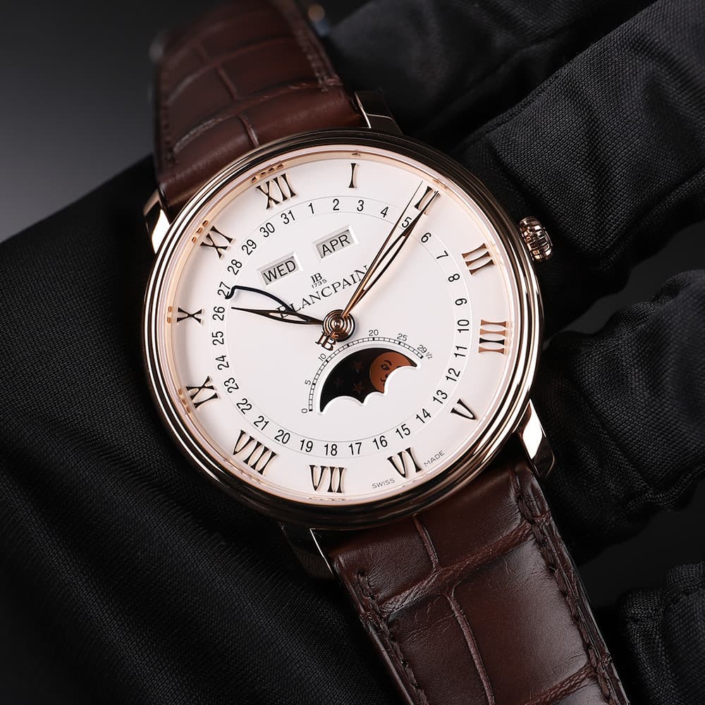Blancpain Villeret Complete Calendar - 6654 3642 55B