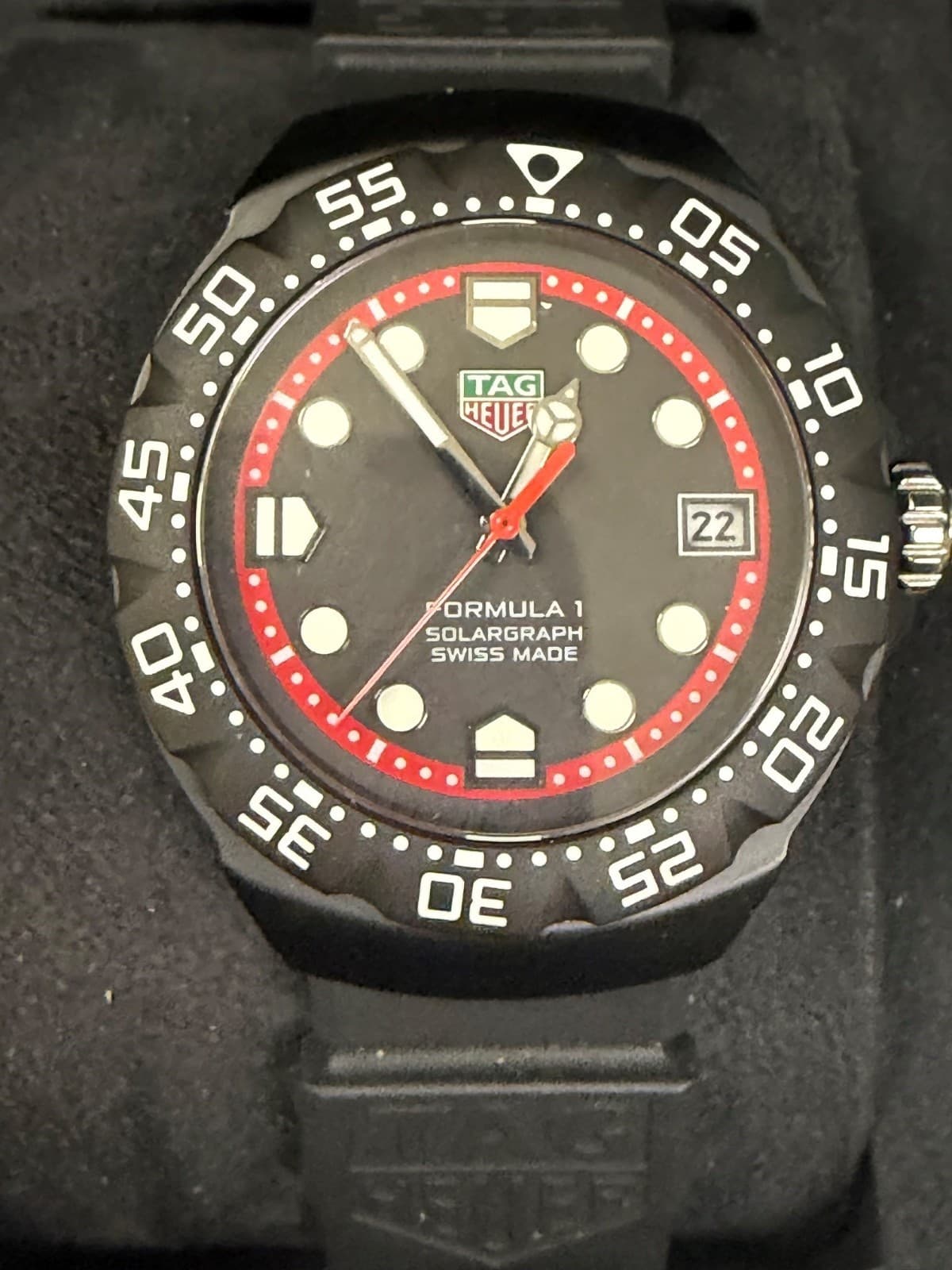 Tag Heuer Formula 1 Solargraph WBY1114.FT8084 Men's Watch Limited - Box/Warranty