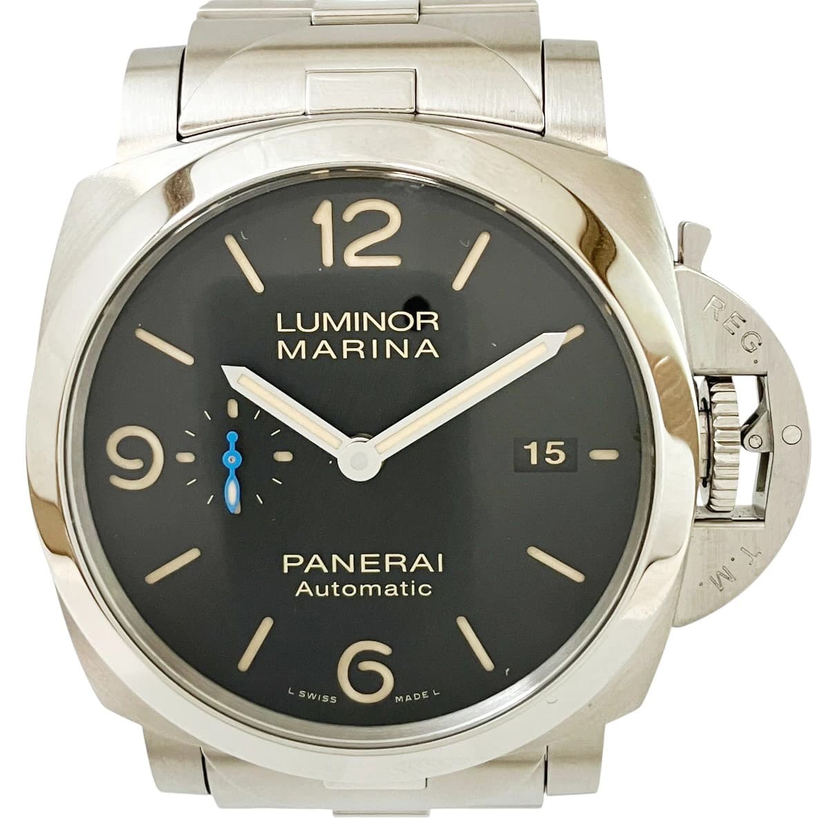 Panerai Luminor Marina PAM00723 Stainless Steel 43mm Black Dial Men's #WPW942