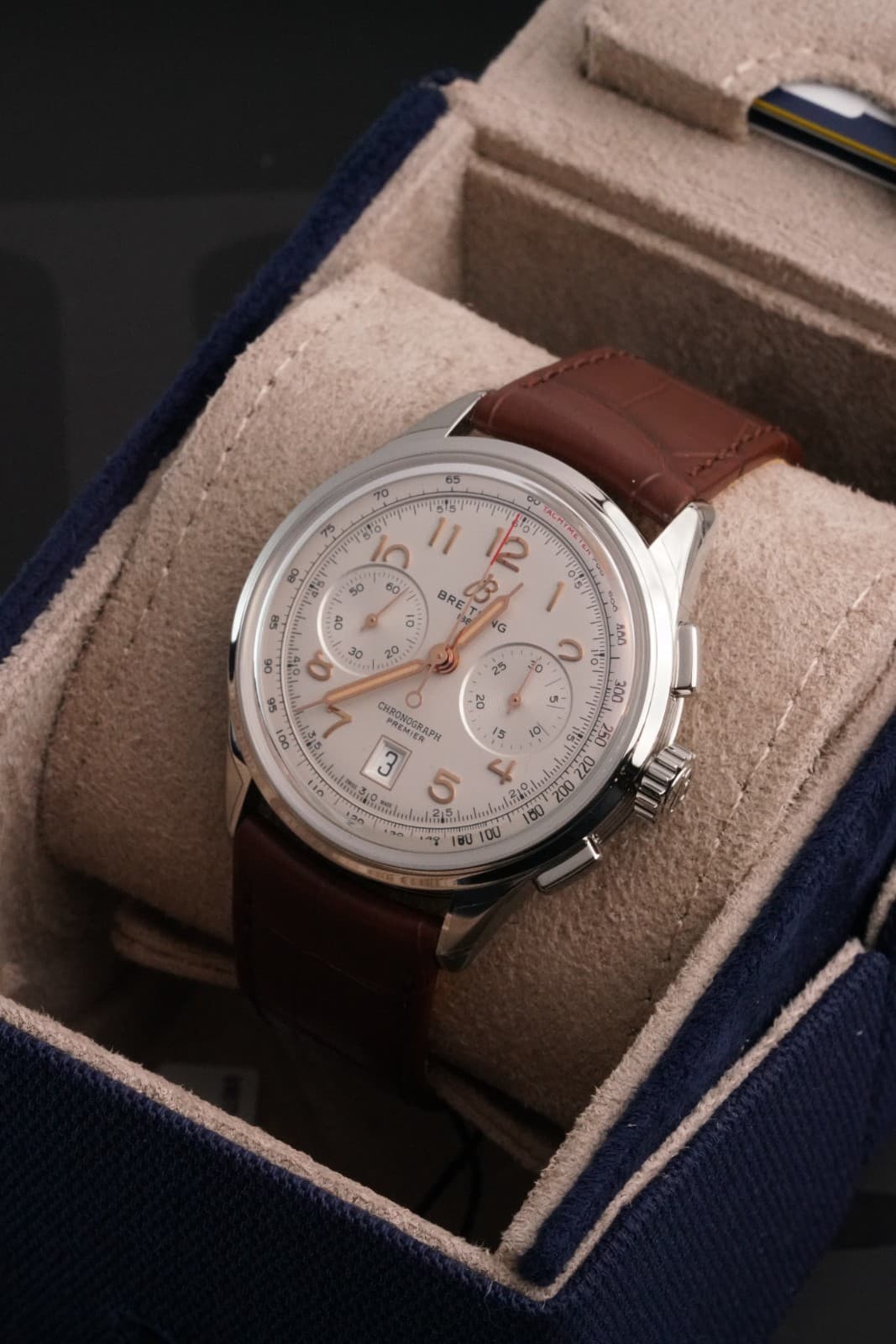 Breitling Premier B01 Chronograph Cream AB0145211G1P2 Unisex Watch