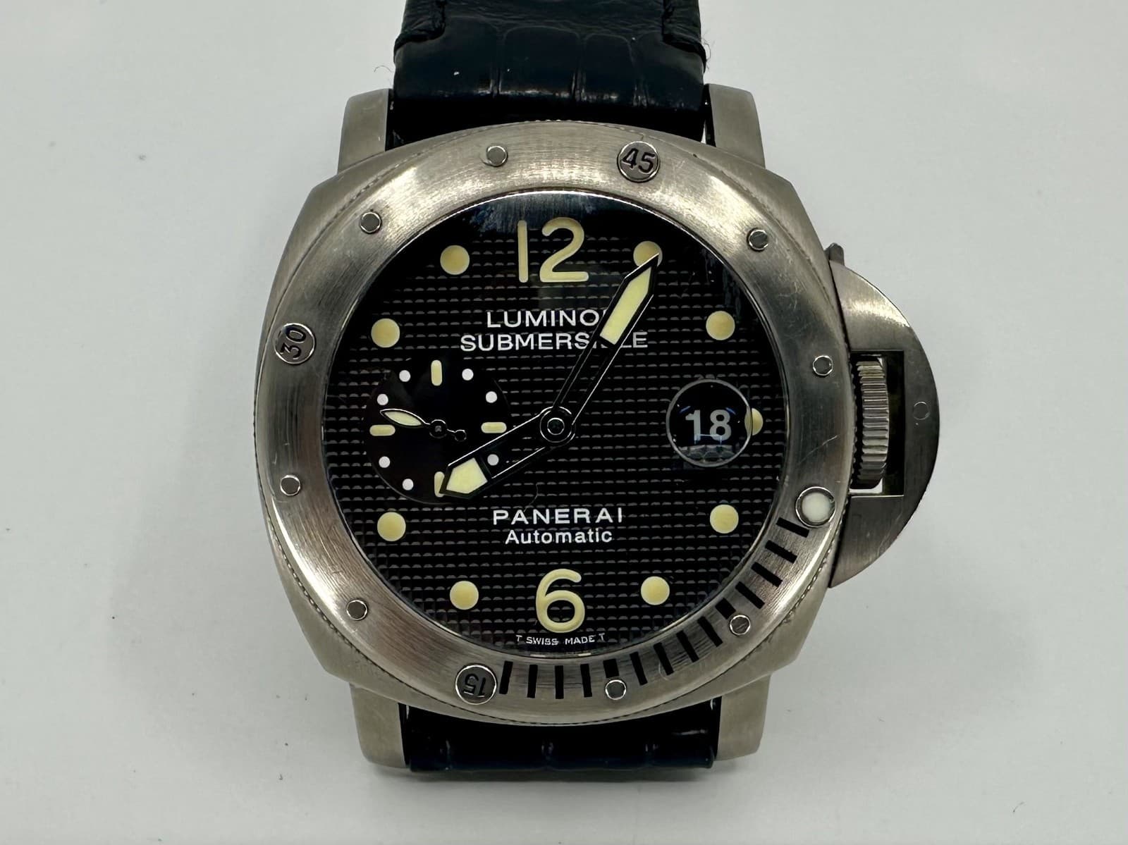 Panerai Luminor Submersible Titanium Wrist Watch - PAM00025