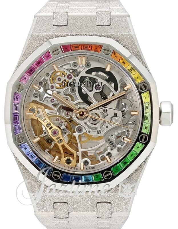Audemars Piguet Royal Oak Frosted Rainbow Openworked 15468BC.YG.1259BC.01-B