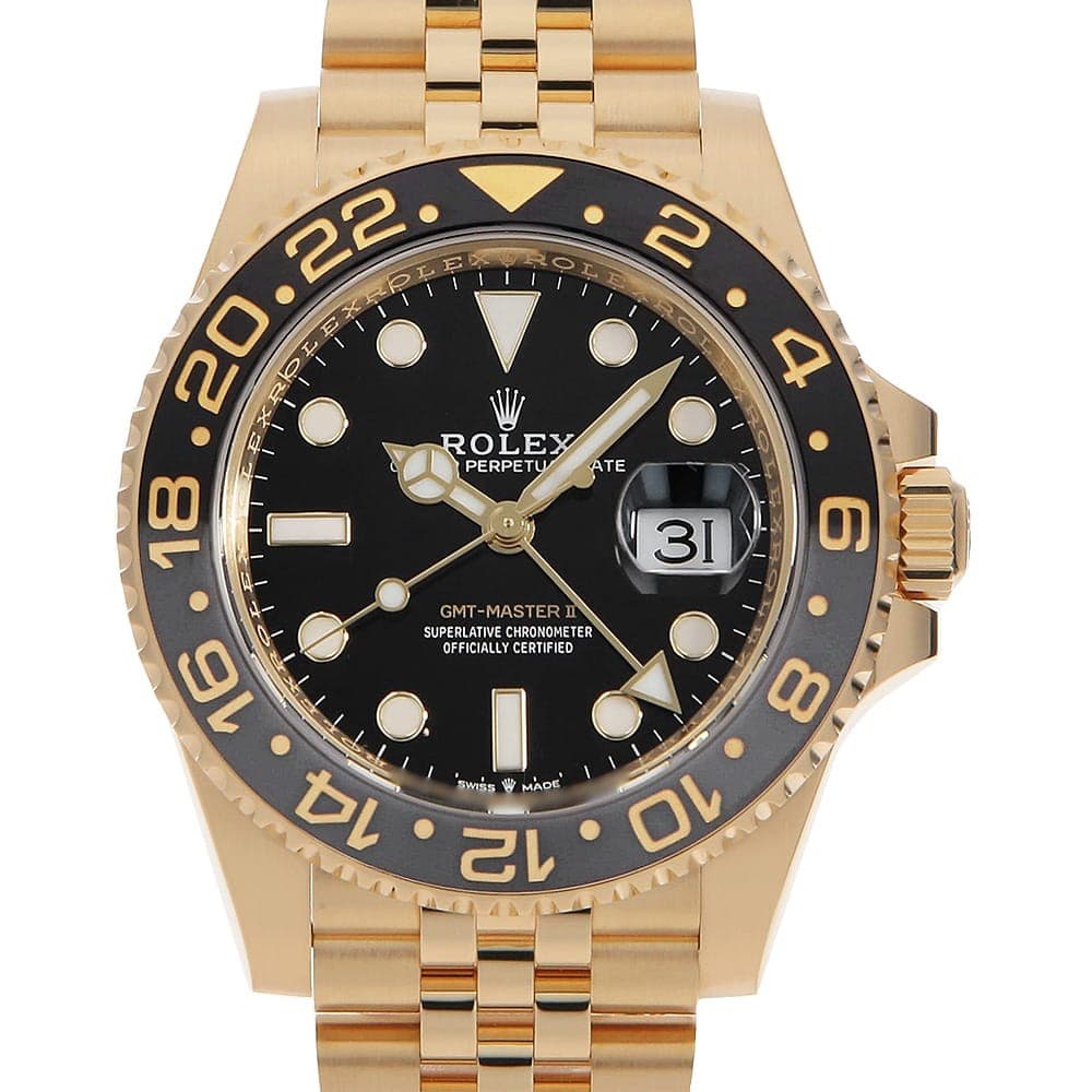 ROLEX GMT Master II 126718GRNR black Random Number second hand mens
