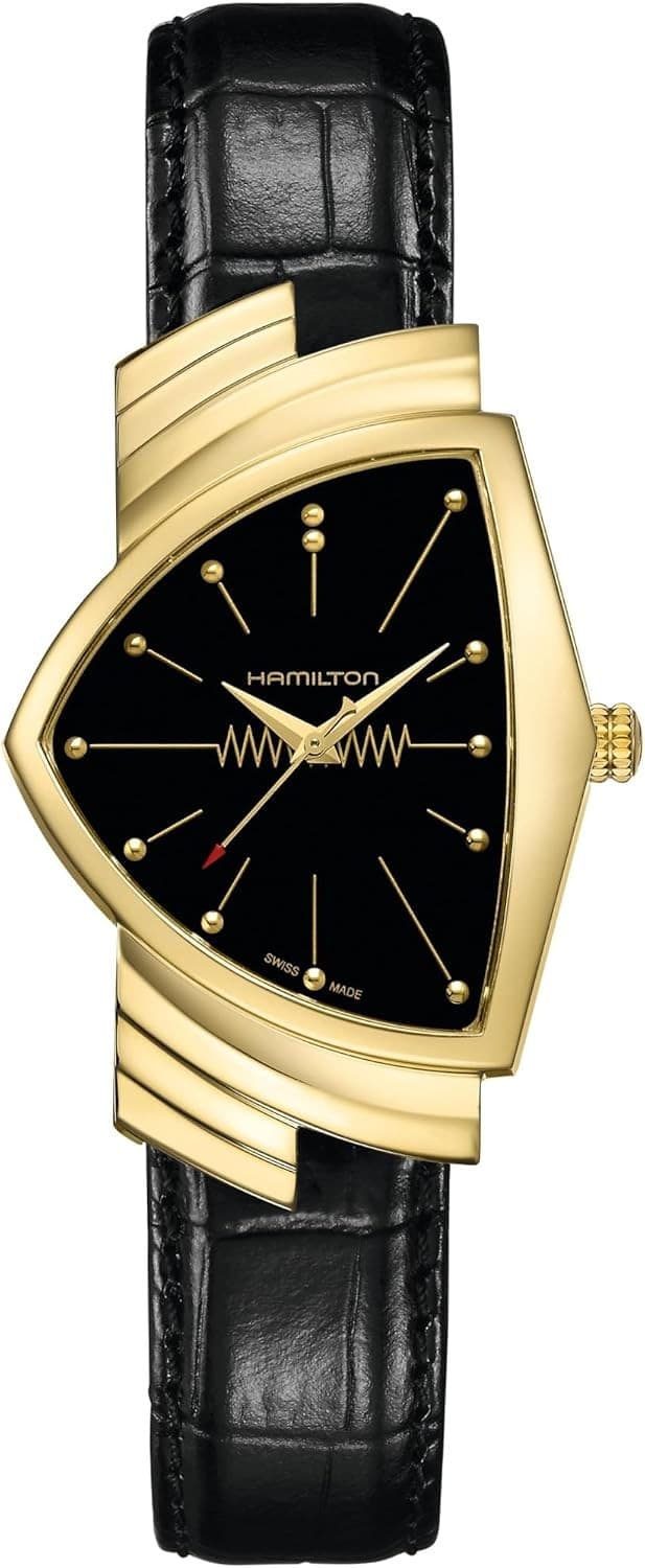 New Hamilton H24301731 Unisex Watch Quartz 32mm x 50mm Analog Black Dial Japan