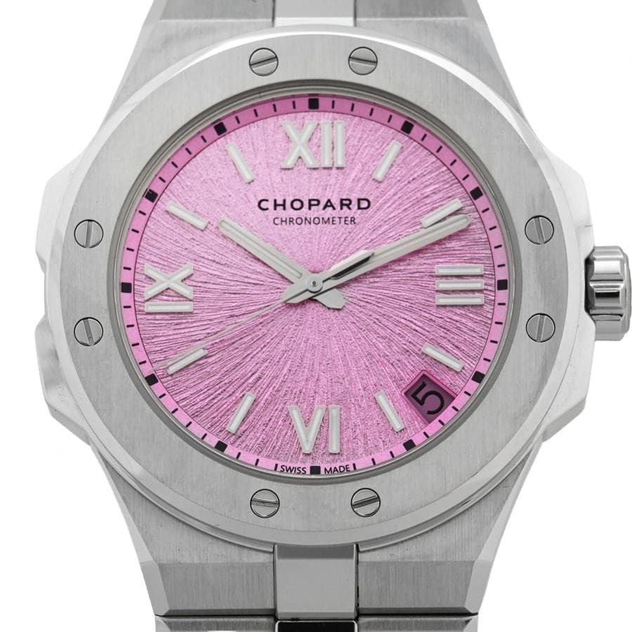 Chopard Alpine Eagle 41 298600-3022 Stainless Steel 41mm Pink Dial #BPW002