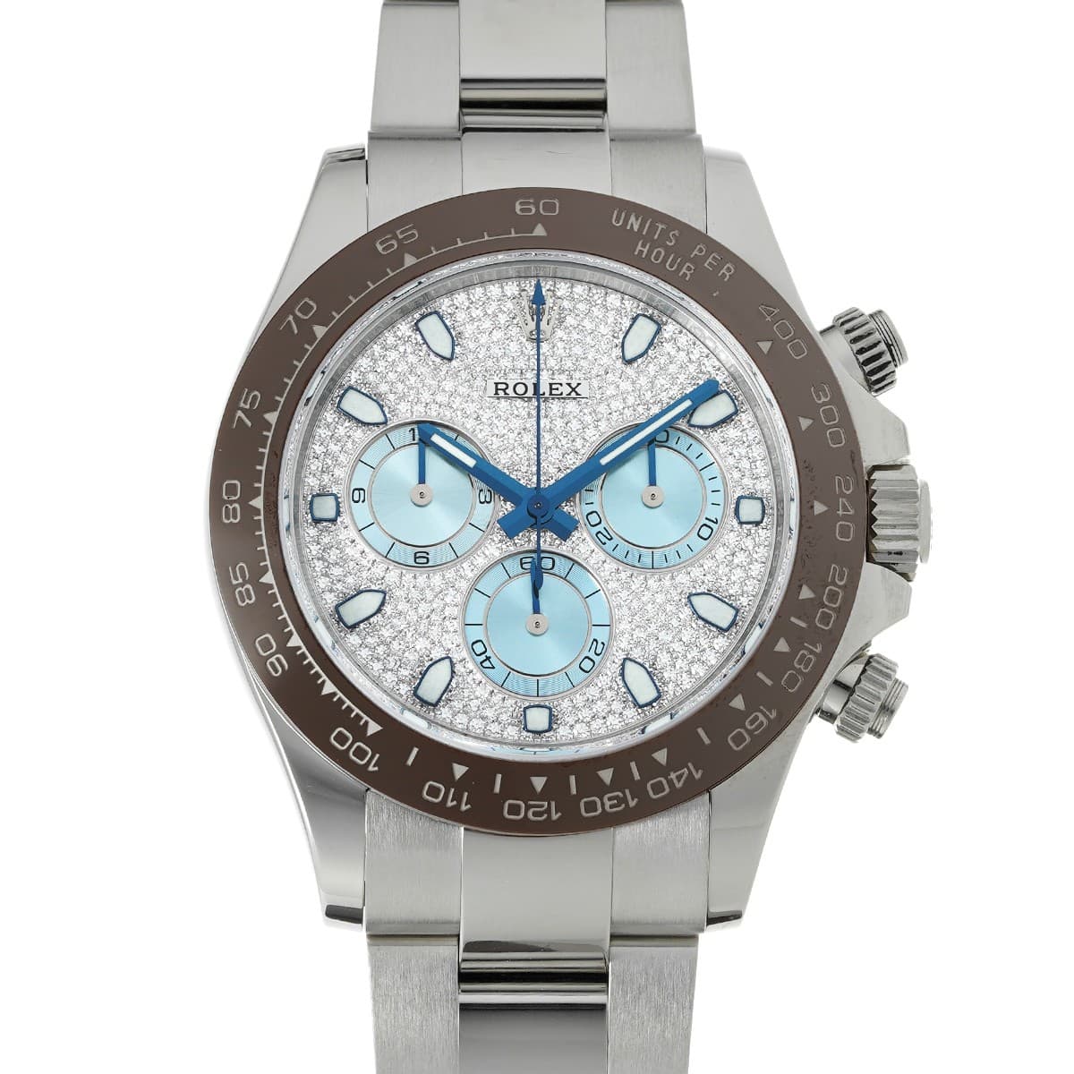 ROLEX Cosmograph Daytona 116506 Ice blue/diamond WATCH 733629