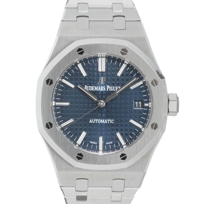 Audemars Piguet Royal Oak Automatic 15450ST.OO.1256ST.03 37mm Blue Box/Paper