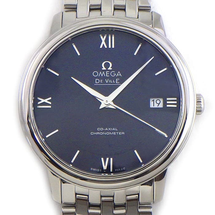 Used OMEGA devil prestige co-axial 424.10.37.20.03.001 date Wrist watch Men