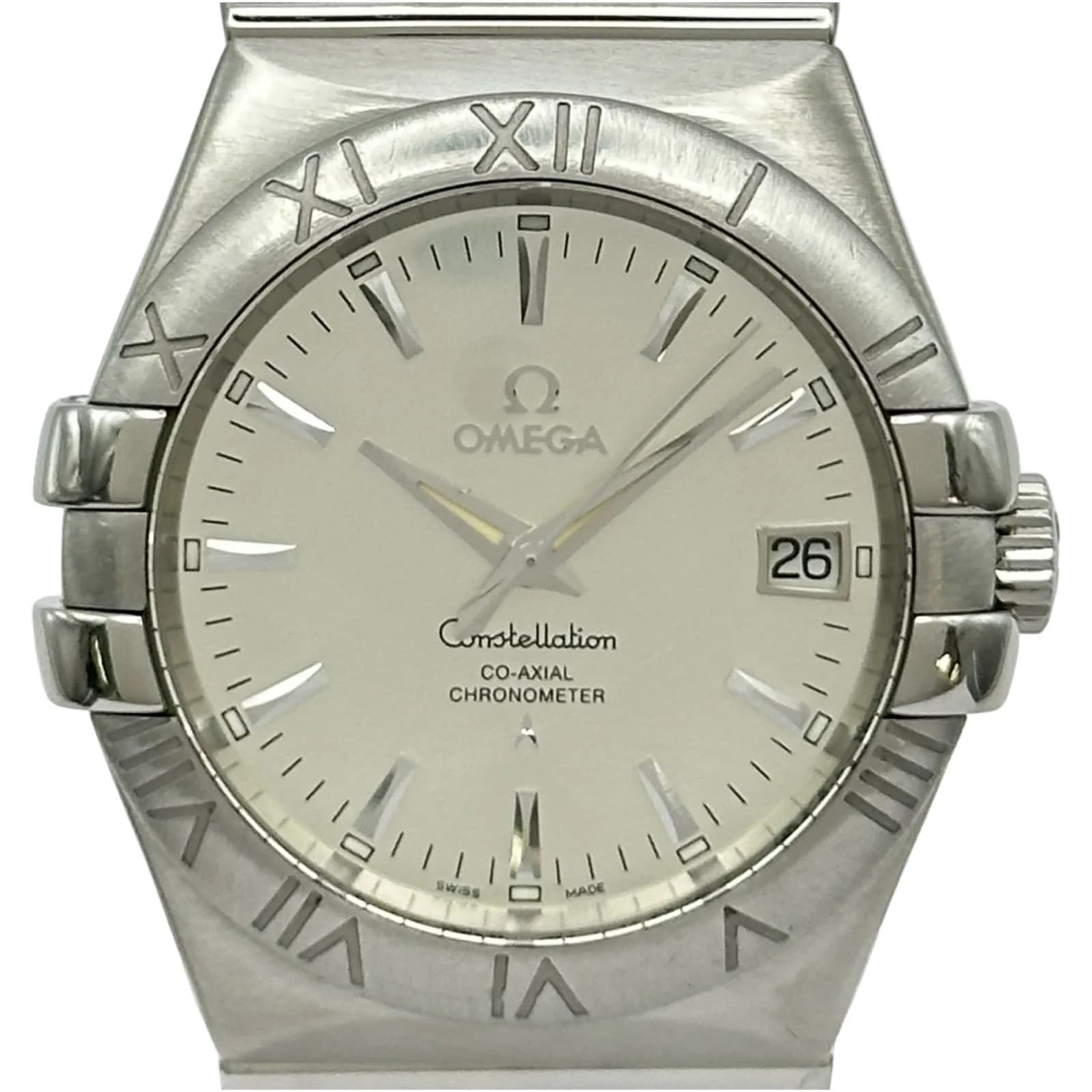 OMEGA Constellation Co-axial Chronometer 123.10.35.20.02.001 Silver Used