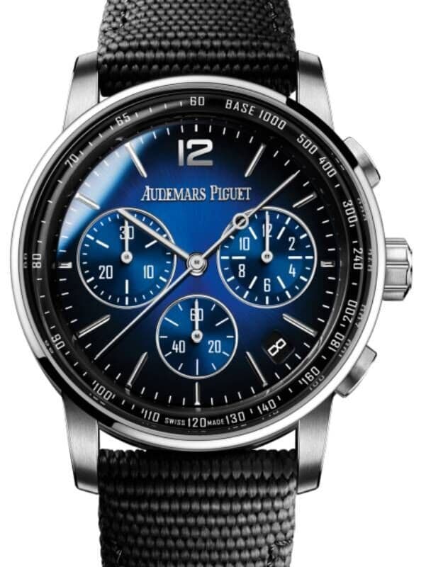 Audemars Piguet Code 11.59 Chronograph White Gold 41mm Blue 26393BC.OO.A002KB.01