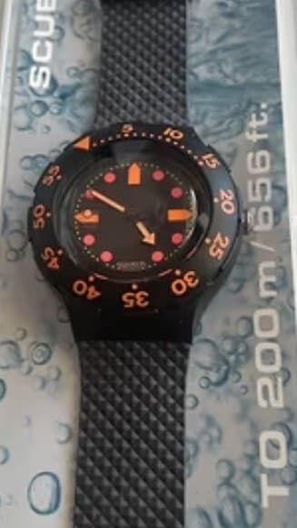 Swatch Scuba SDB100 BARRIER REEF - 1991 - New Never Used - NEW Never Used
