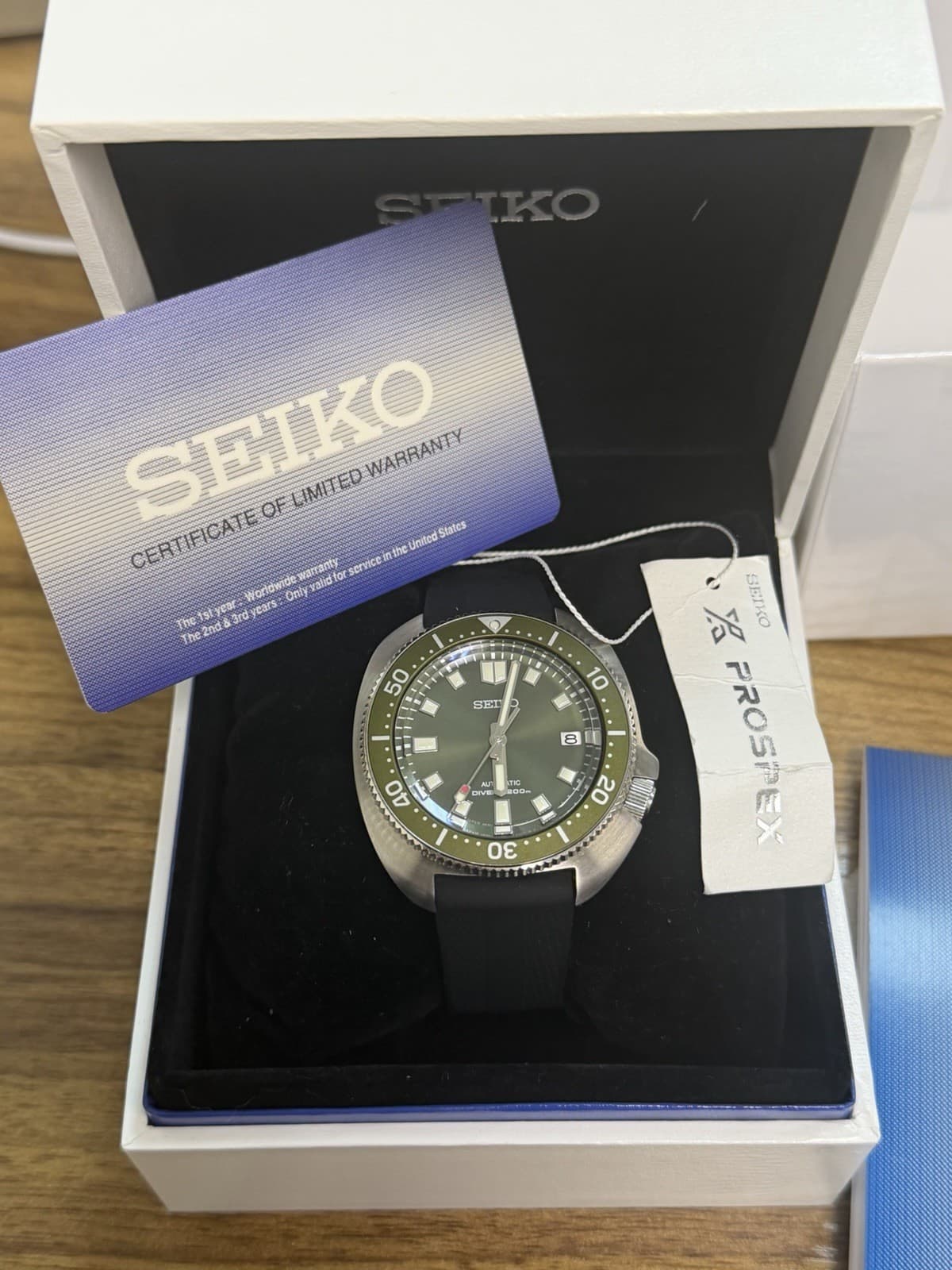 Seiko Prospex Green Men's Watch - SPB153