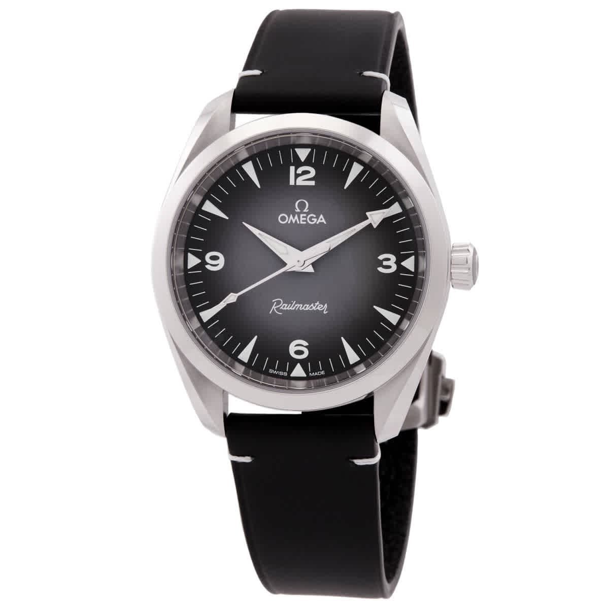 Omega Seamaster Railmaster Automatic Chronometer Grey Dial Watch