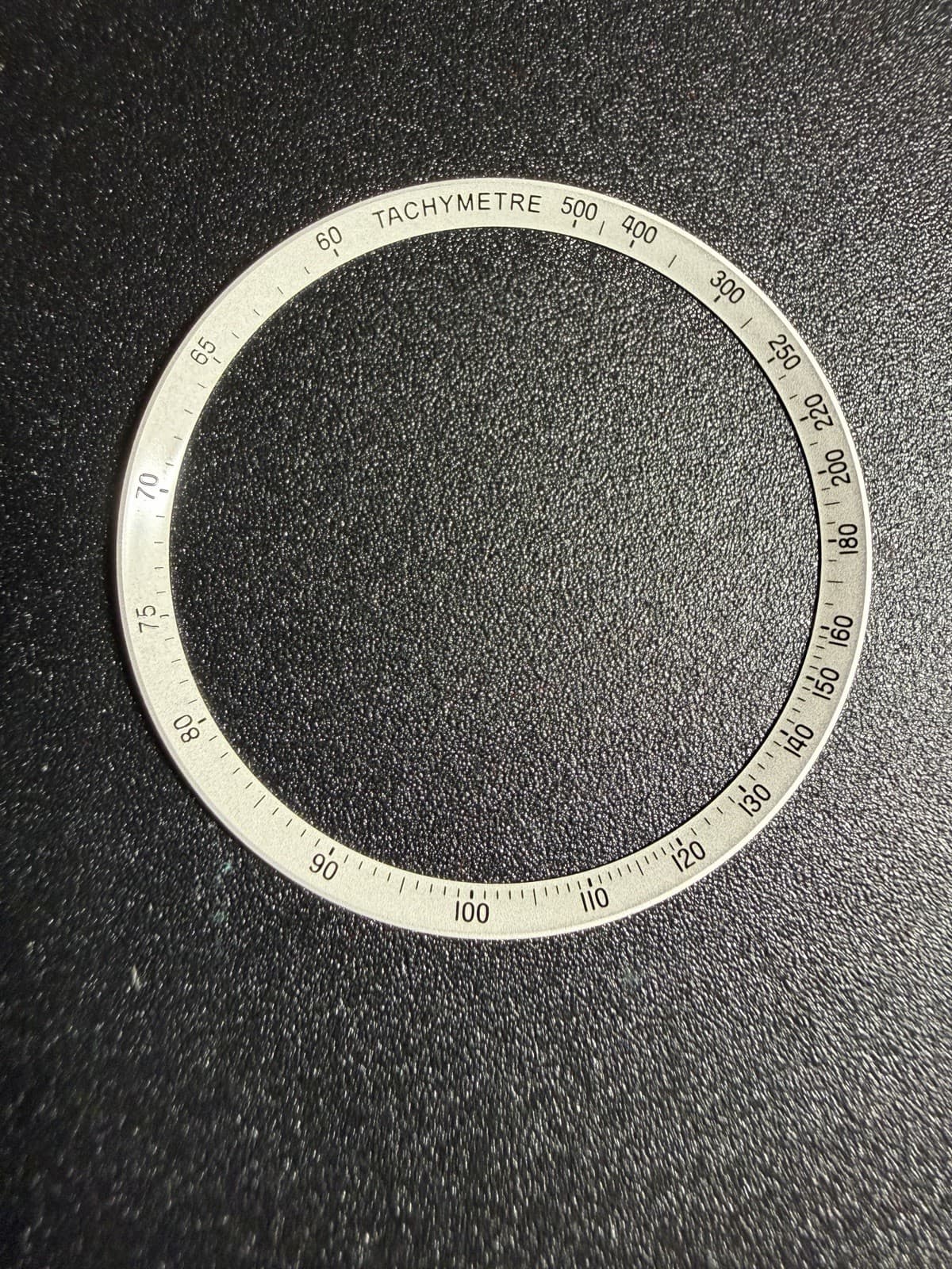 Zenith El Primero A386 - Rehaut / Original Speedometer Ring NOS - Ø 33.9mm