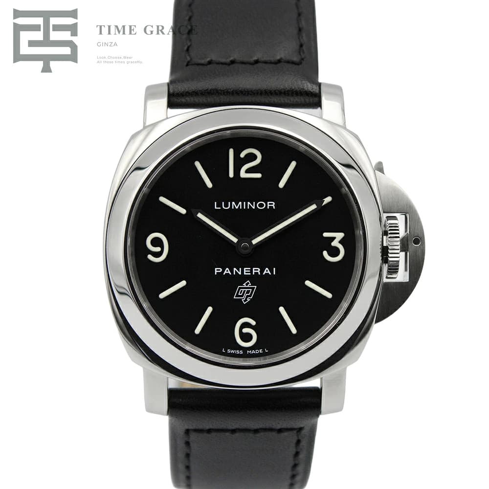 Panerai Luminor Base PAM00000 44mm Black Dial Box and Papers Unisex #TGW197