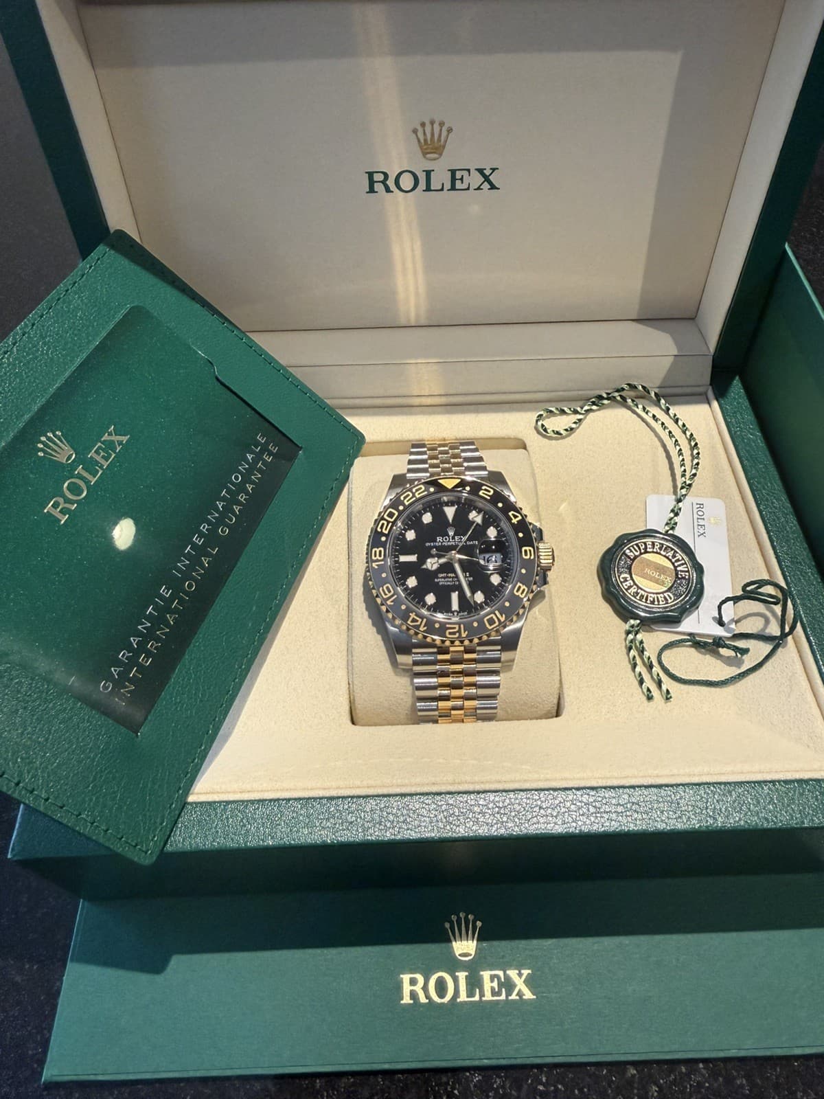 2026 Rolex GMT-Master II Two-Tone zombie 40mm 126712GRNR