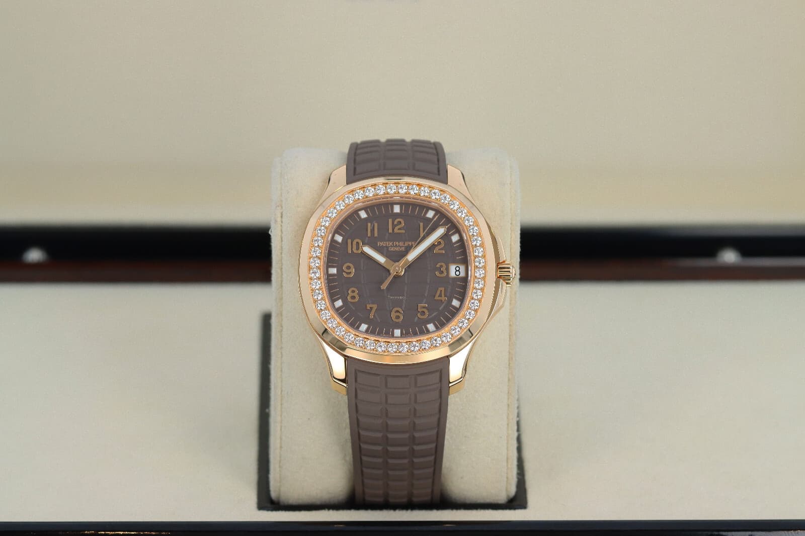Patek Philippe 5268/200R-010 Aquanaut Diamond Tiffany & Co. Double Signed