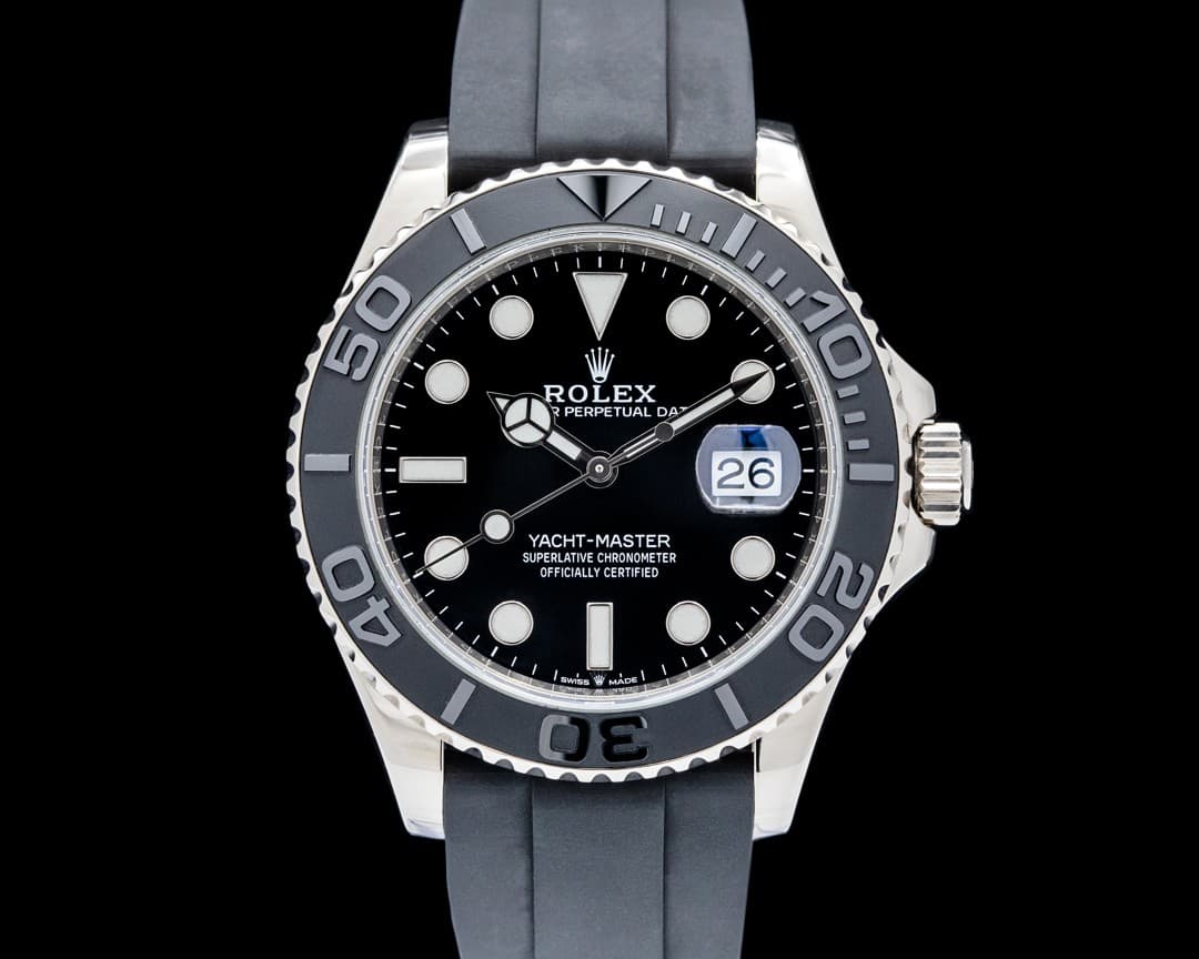 Rolex 226659 Yacht-Master 18K White Gold Black Dial