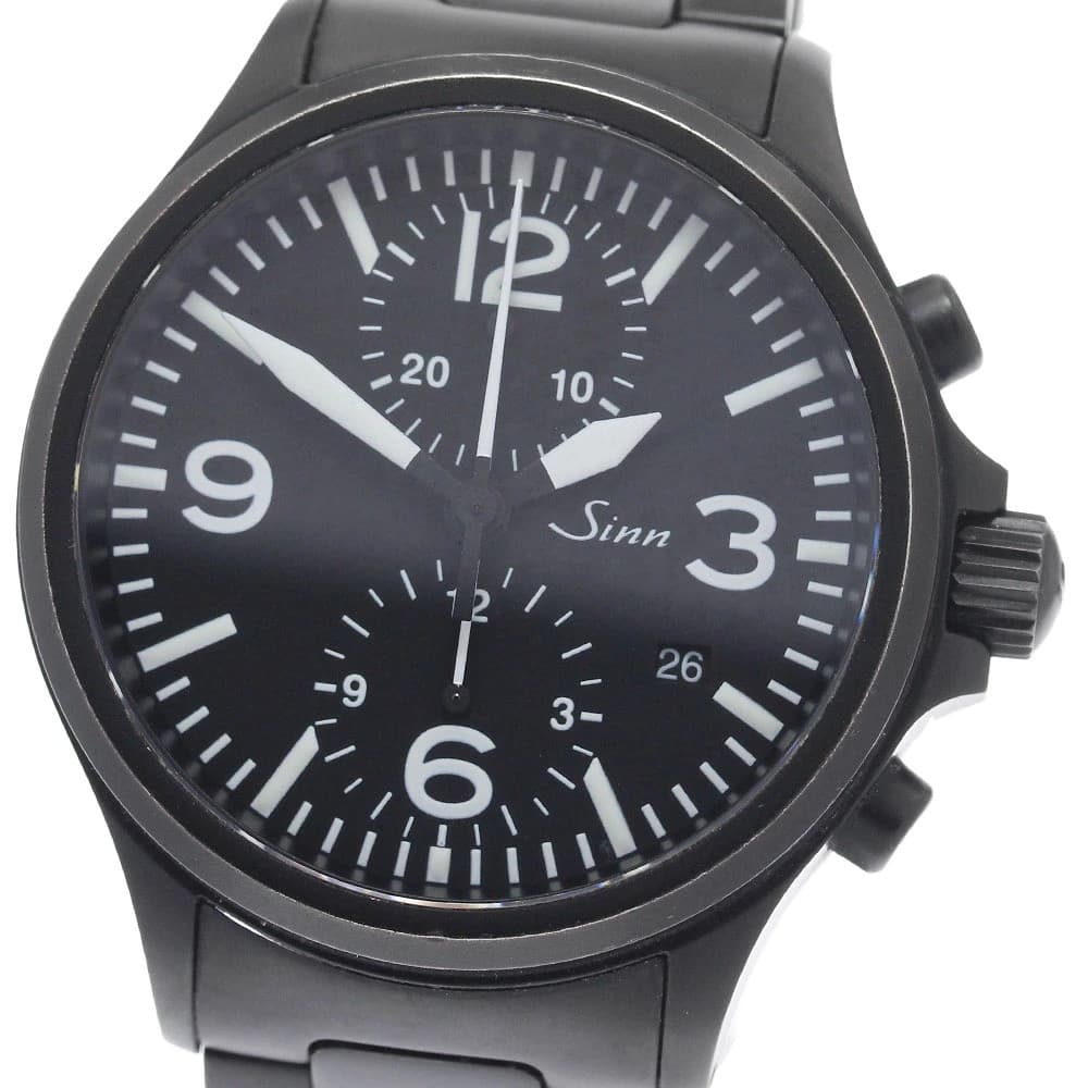 Sinn 756 Date Chronograph Automatic Men's Watch From Japan