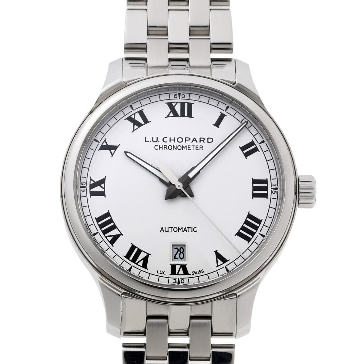 Chopard L.U.C 1937 Classic 158558-3002 Stainless Steel 42mm White Dial #HIW075