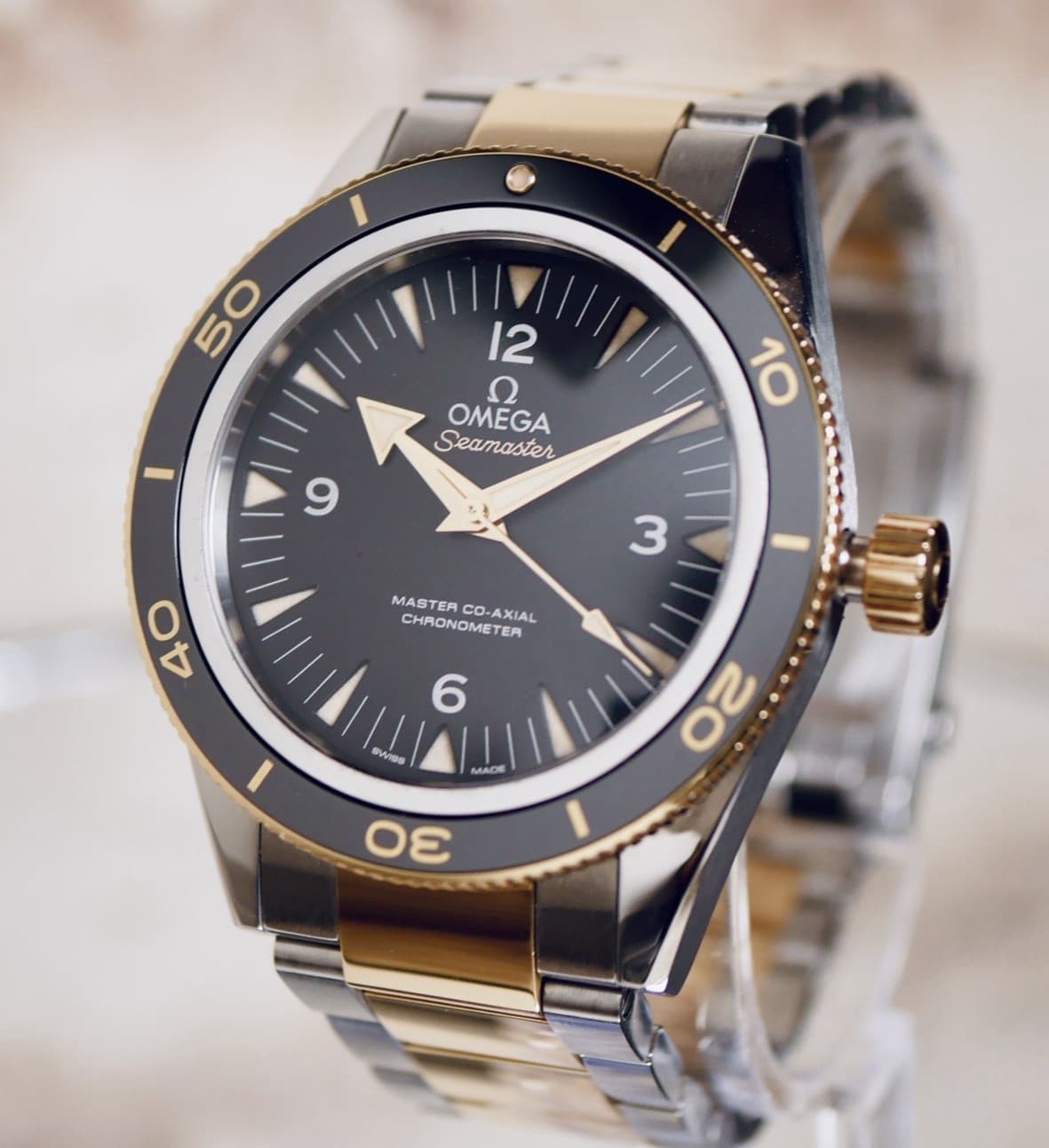 Omega Seamaster 300 18K Yellow Gold/Steel Ref. 233.20.41.21.01.002