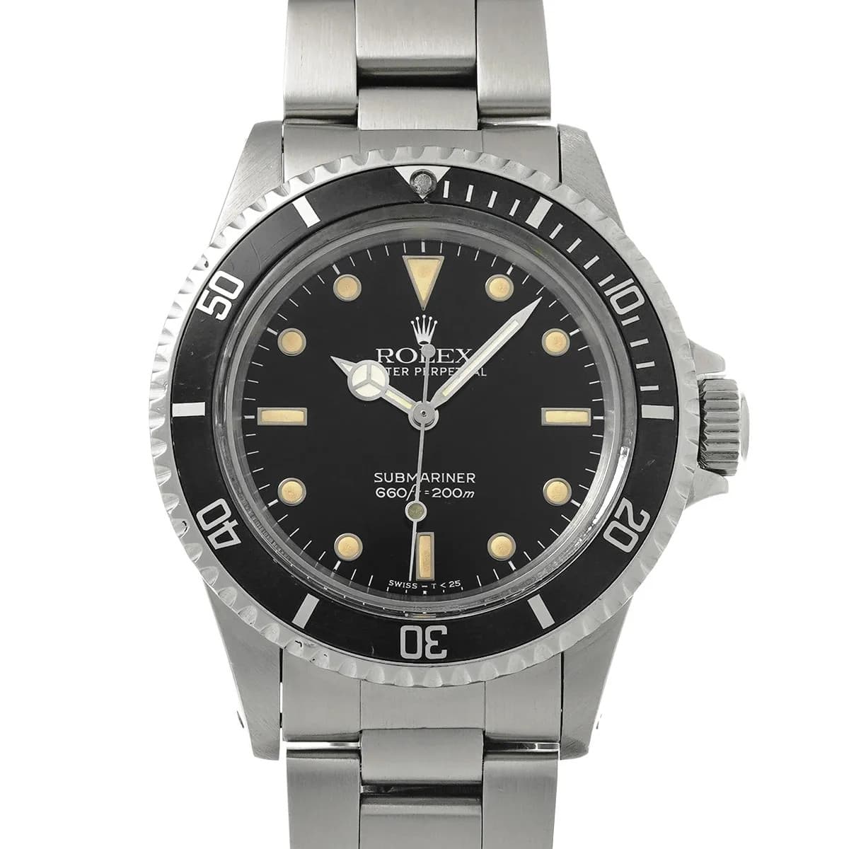 Rolex Submariner 5513 40mm Stainless Steel Black Wristwatch #WW10927