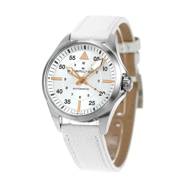 HAMILTON Khaki Aviation Pilot H76215850 Automatic Silver Dial Men Watch 10 ATM