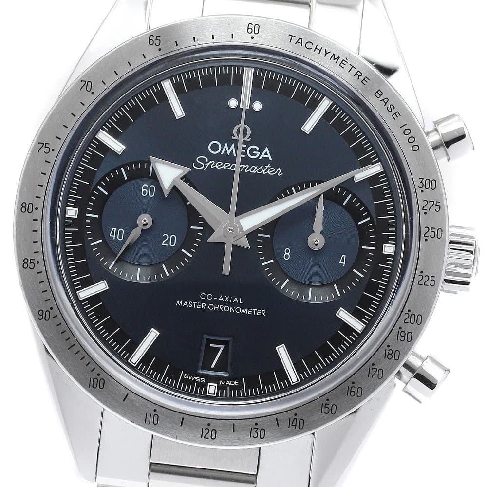OMEGA Speed ​​master 57 332.10.41.51.03.001 Hand Winding Men's Watch Dial Black