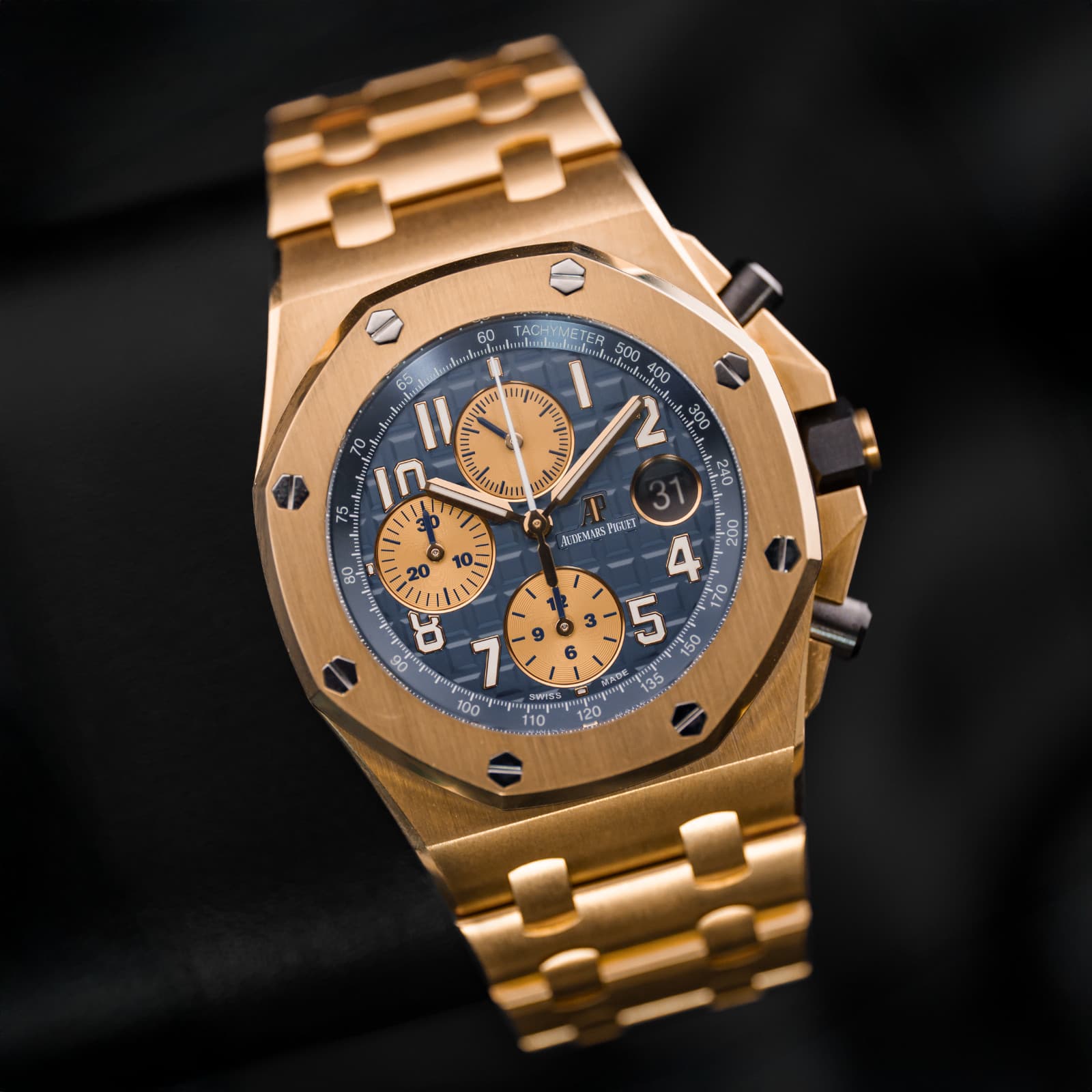 Audemars Piguet Royal Oak Offshore Chronograph 26470BA.OO.1000BA.01 Full Set