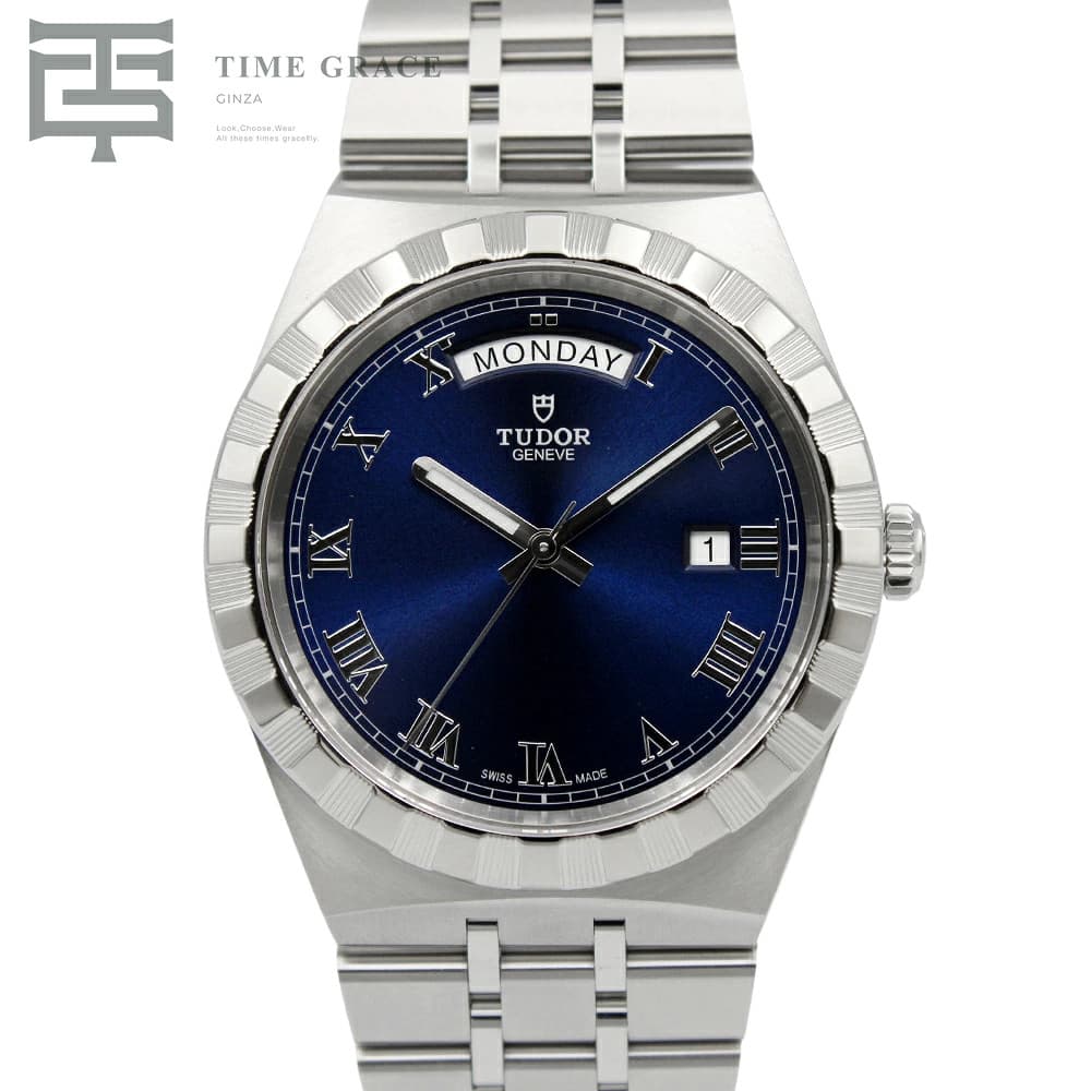 Tudor Royal Blue 28600 41mm Blue Dial with Papers Unisex Wristwatch #TGW307