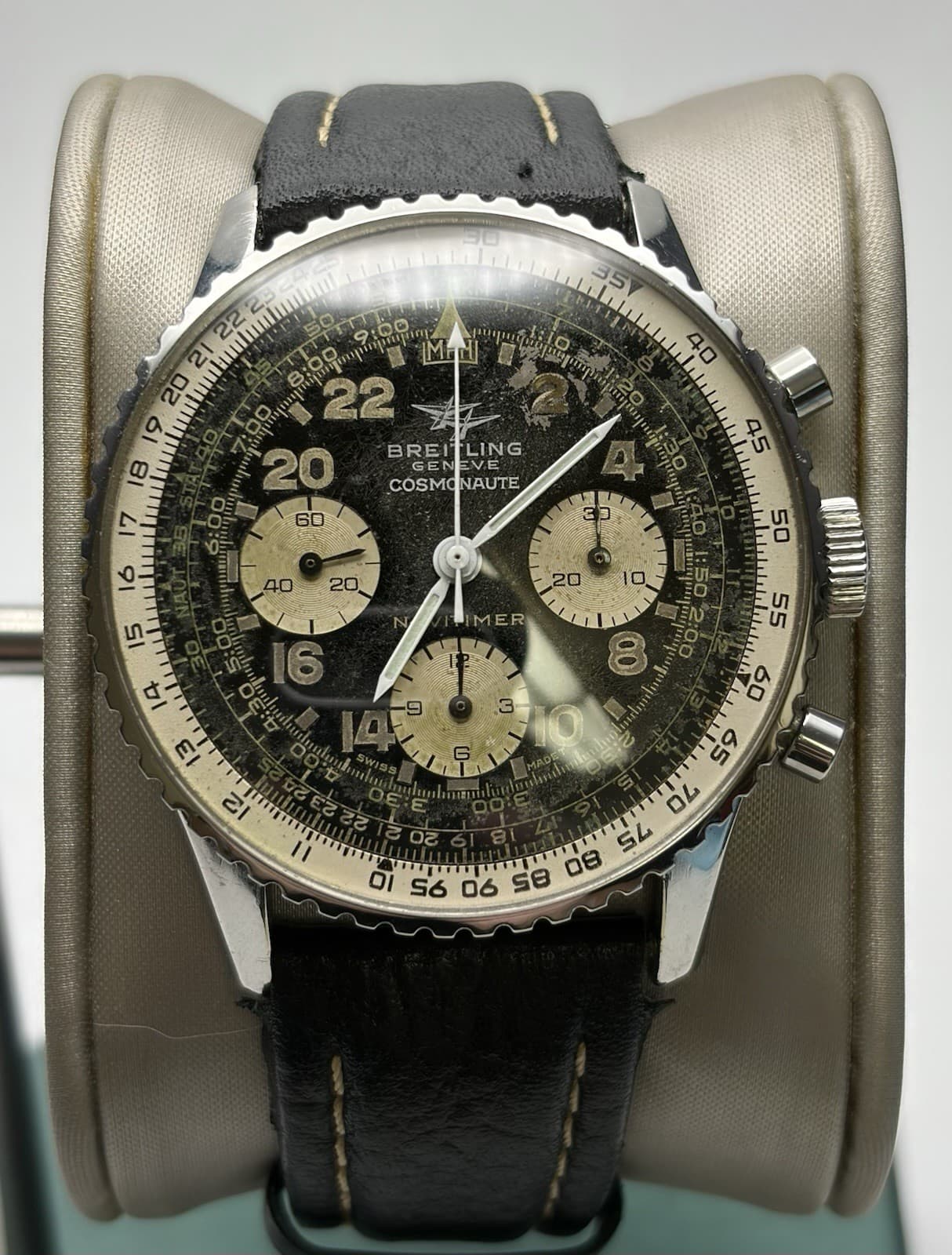 1960s Breitling Navitimer Cosmonaute 809 - Twin Jet - Check It Out!