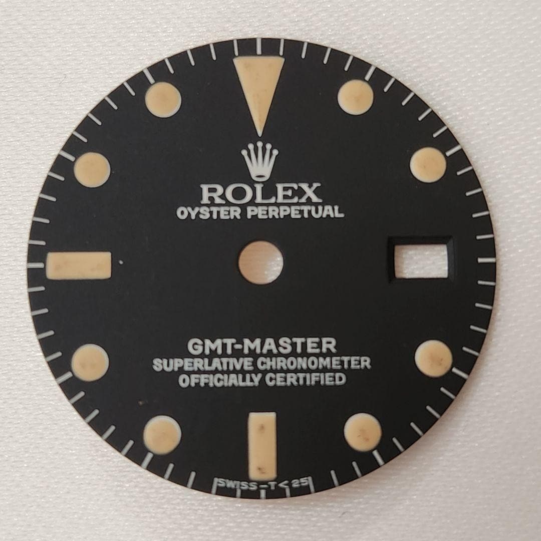 Genuine Rolex GMT-Master 1675 Mark 5 Dial Vintage Used