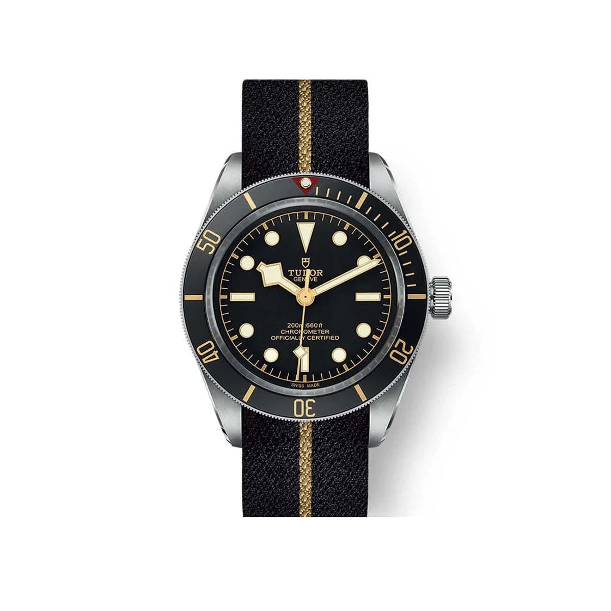 Tudor Black Bay 58 Black Dial Stainless Steel Fabric Strap Watch M79030N-0003