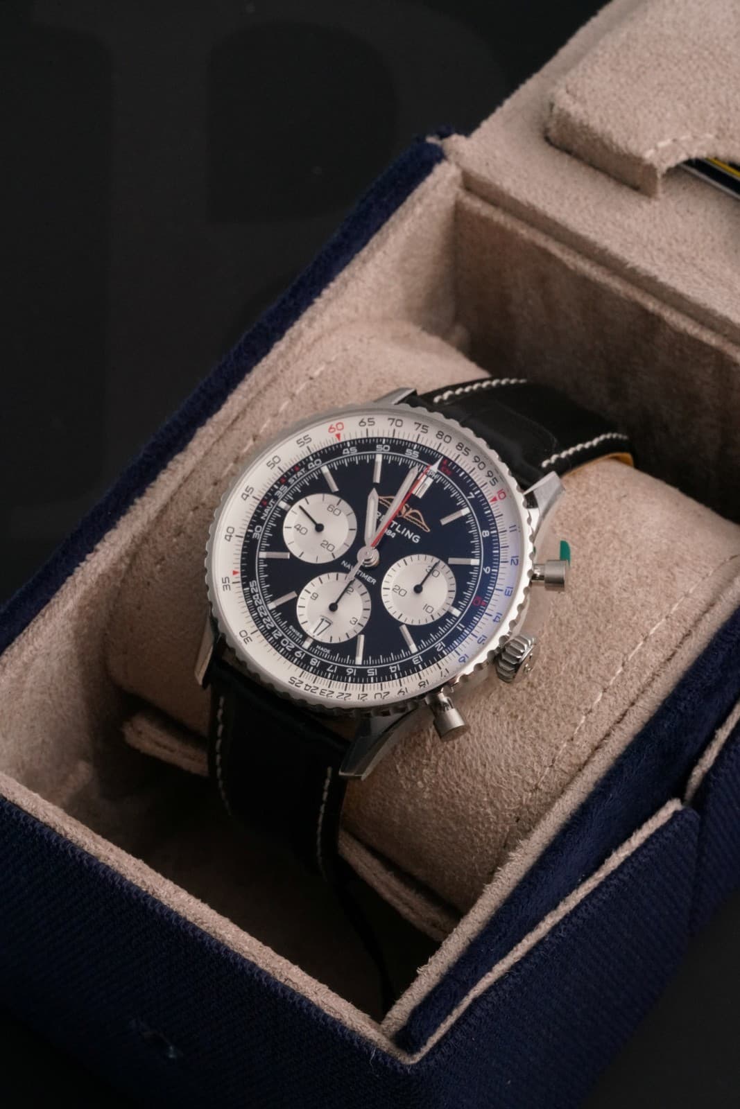 Breitling Navitimer B01 Chronograph 43 AB0138211B1P1 Black Unisex Watch