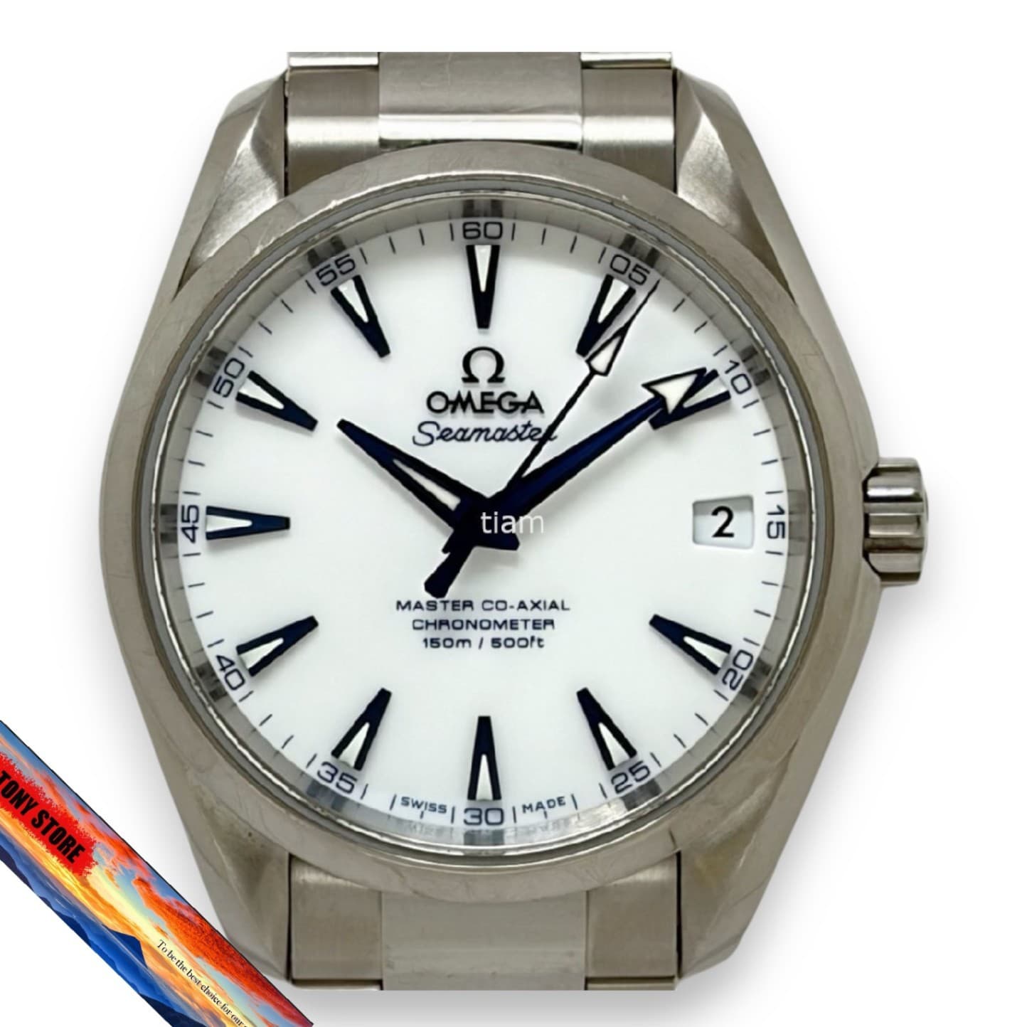Omega Seamaster Aqua Terra 231.90.39.21.04.001 150M White Dial Watch