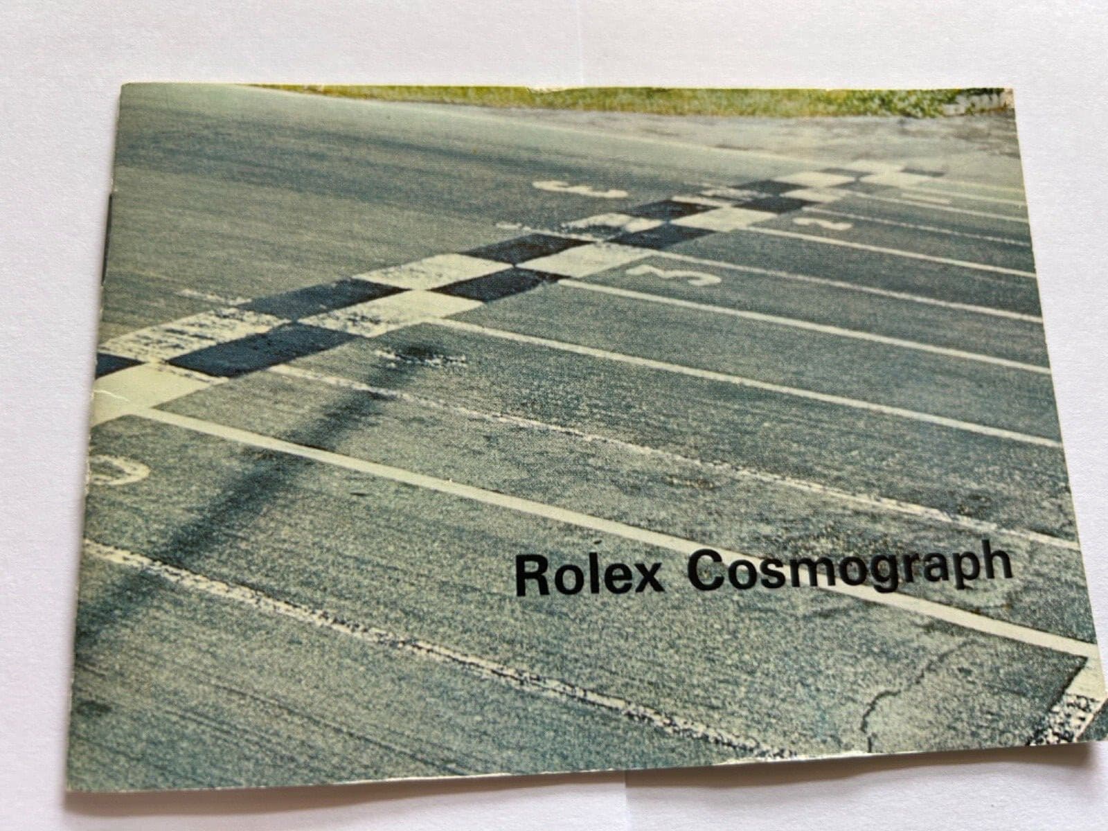 VINTAGE ORIGINAL ROLEX COSMOGRAPH DAYTONA BOOKLET FOR 6263 6265 DEUTSCH Germany