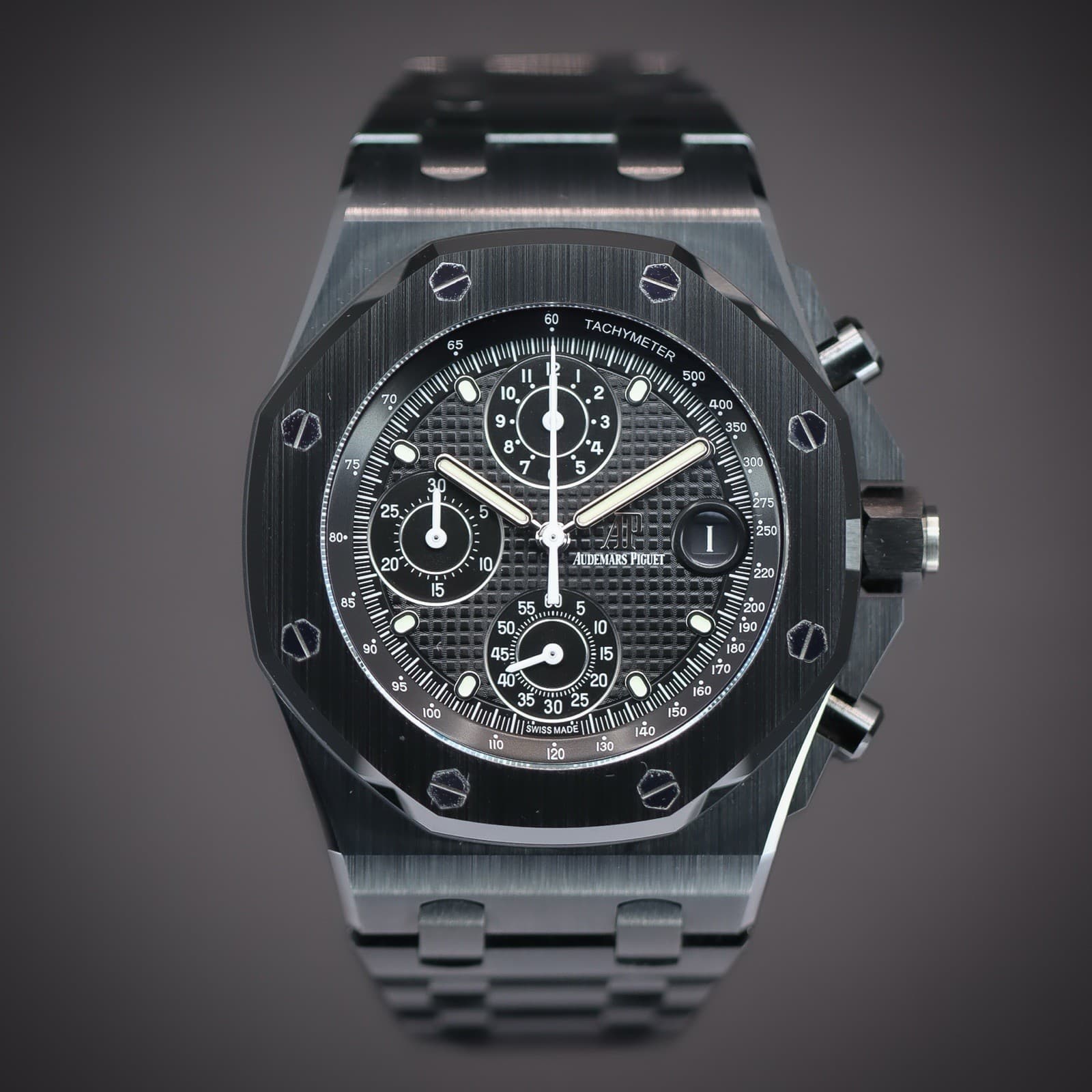 AUDEMARS PIGUET Royal Oak Offshore Chrono "Black Ceramic" 26238CE Full Set LNIB