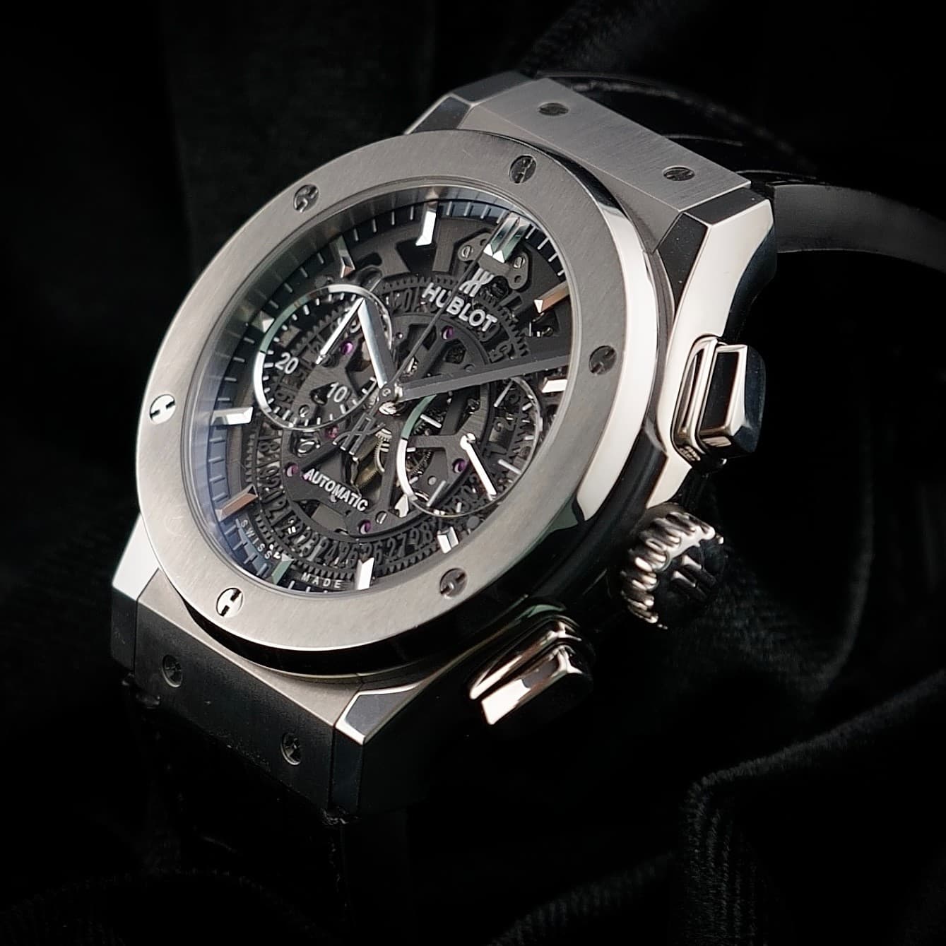 Hublot Classic Fusion Aerofusion Skeleton 525.NX.0170.LR -SET & Extra Strap