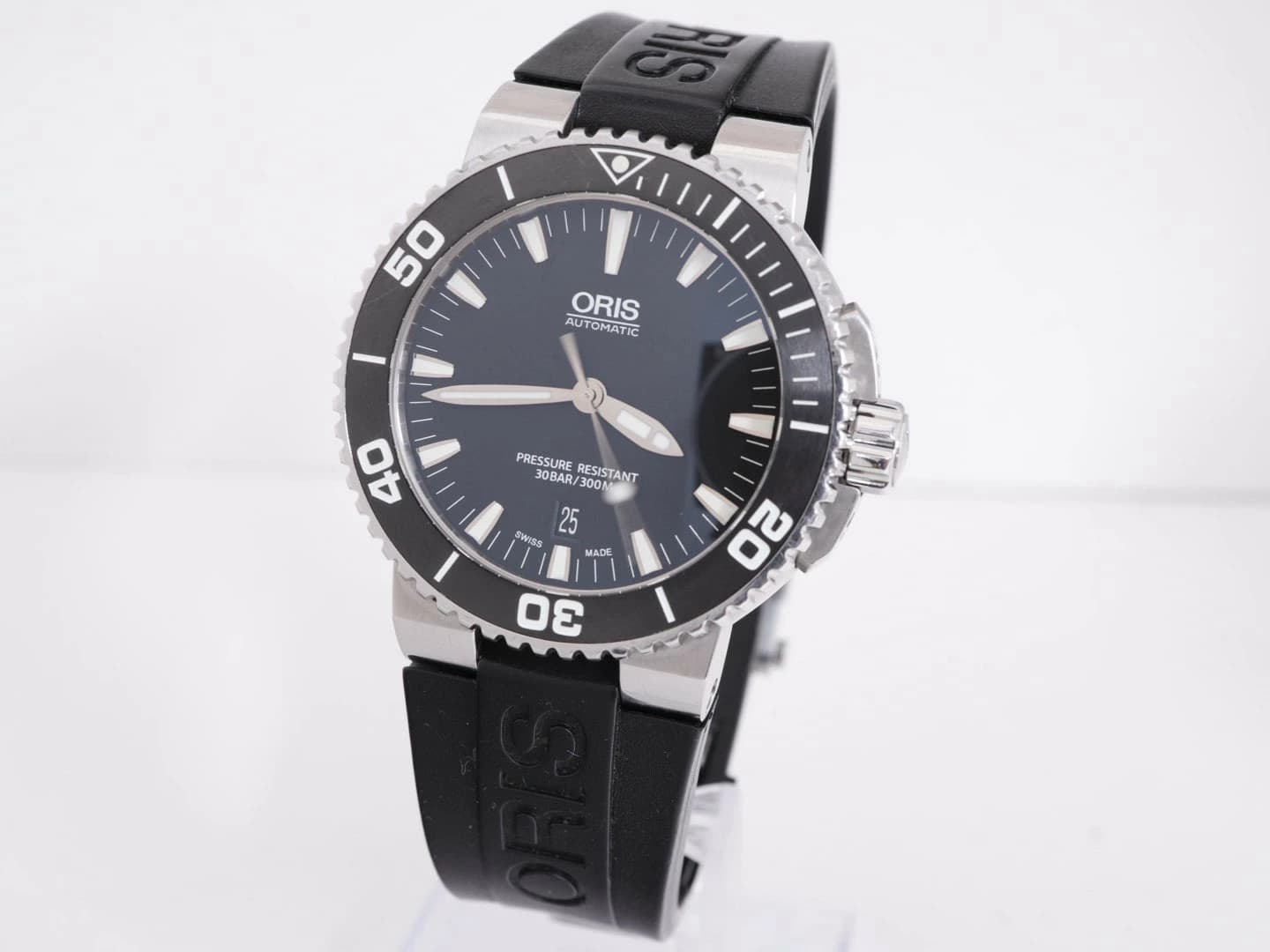 ORIS Aquis Date 01 733 7653 4154-07 4 26 34EB Men's Watch Automatic A7696