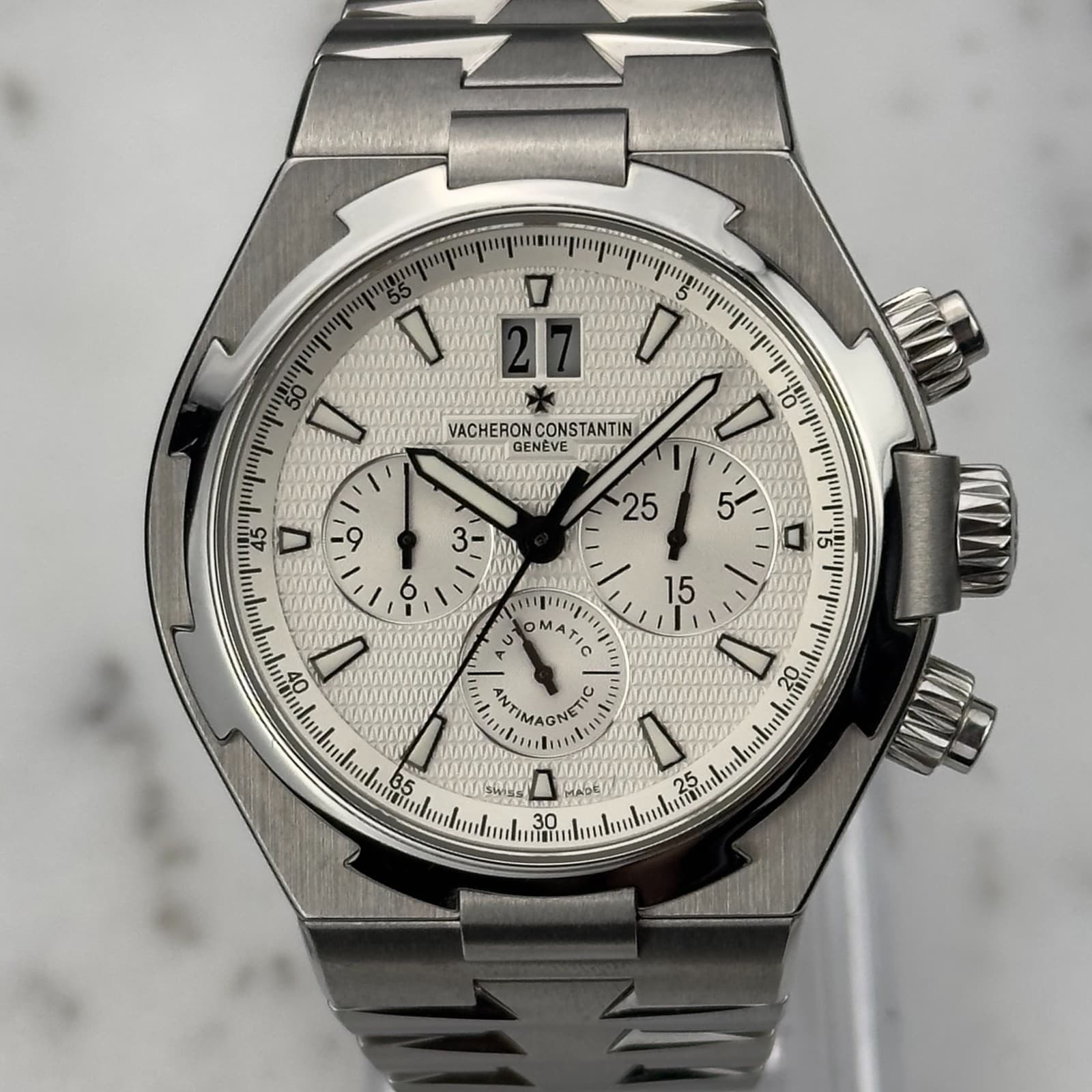 2000's Vacheron Constantin Overseas Chronograph Men's Auto Watch 49150/B01A-9095