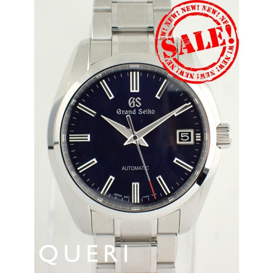Grand Seiko SBGR321 Stainless Steel 40mm Blue Dial Automatic with Box #QRW210