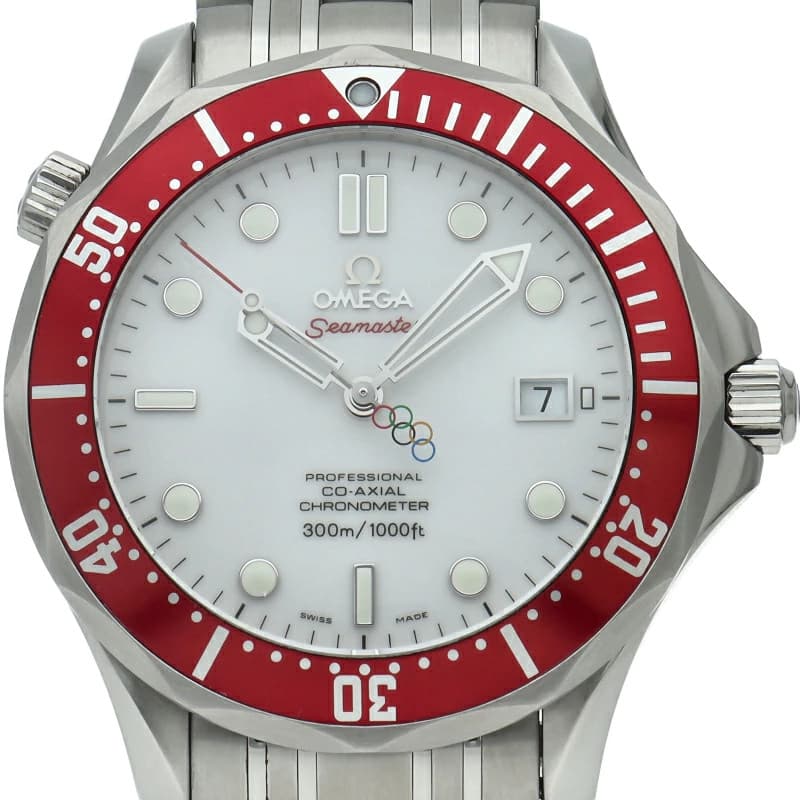 OMEGA WATCH SEAMASTER DIVER 300M CO-AXIAL 2010 OLYMPICS 212.30.41.20.04.001 DATE