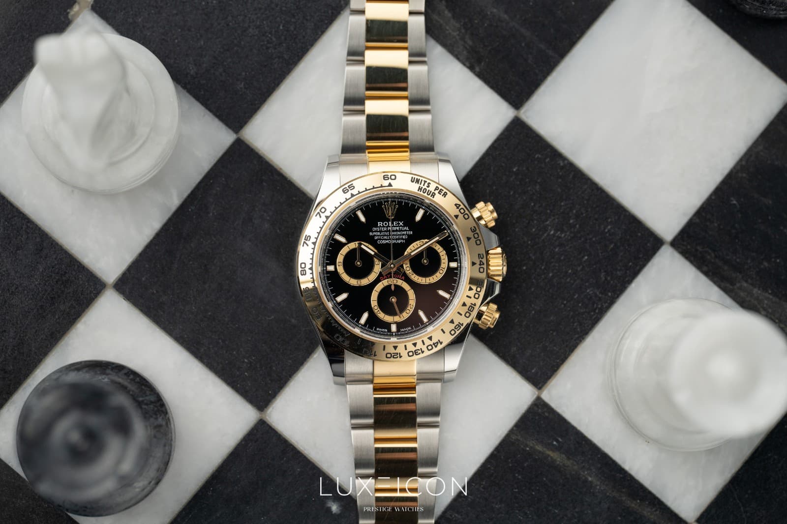 Rolex Daytona Cosmograph 126503 Two Tone Yellow Gold Steel Black Dial 2025