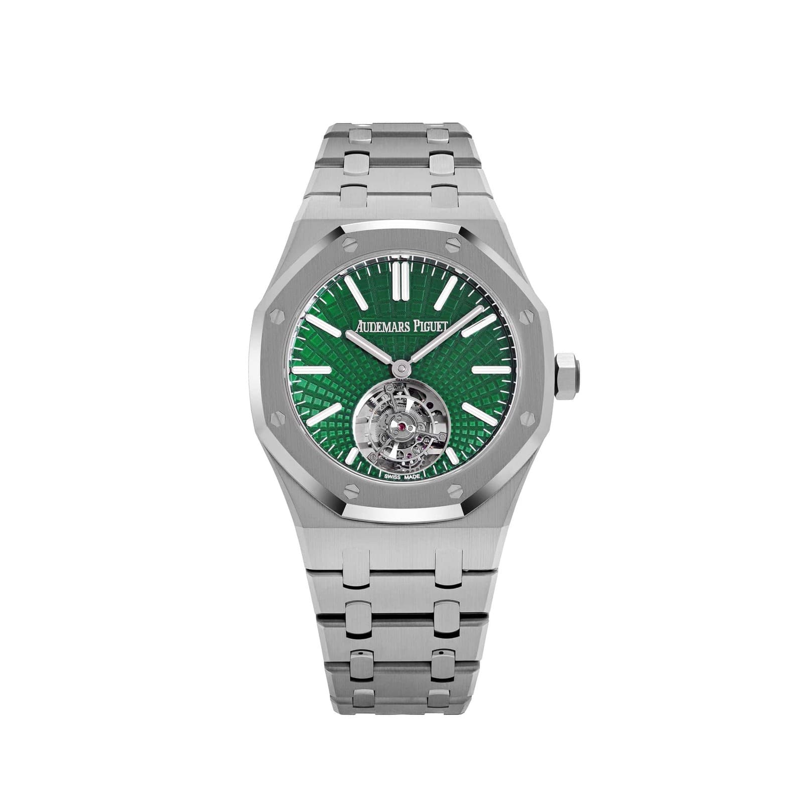 Audemars Piguet Royal Oak 26534TI.OO.1220TI.01 Flying Tourbillon Titanium Green