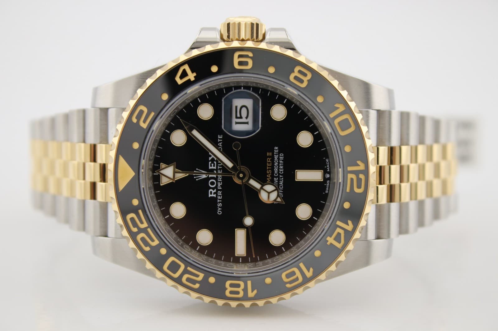 Rolex AUG 2026 GMT-Master II Zombie 18k YG & SS Jubilee 40mm Watch 126713GRNR